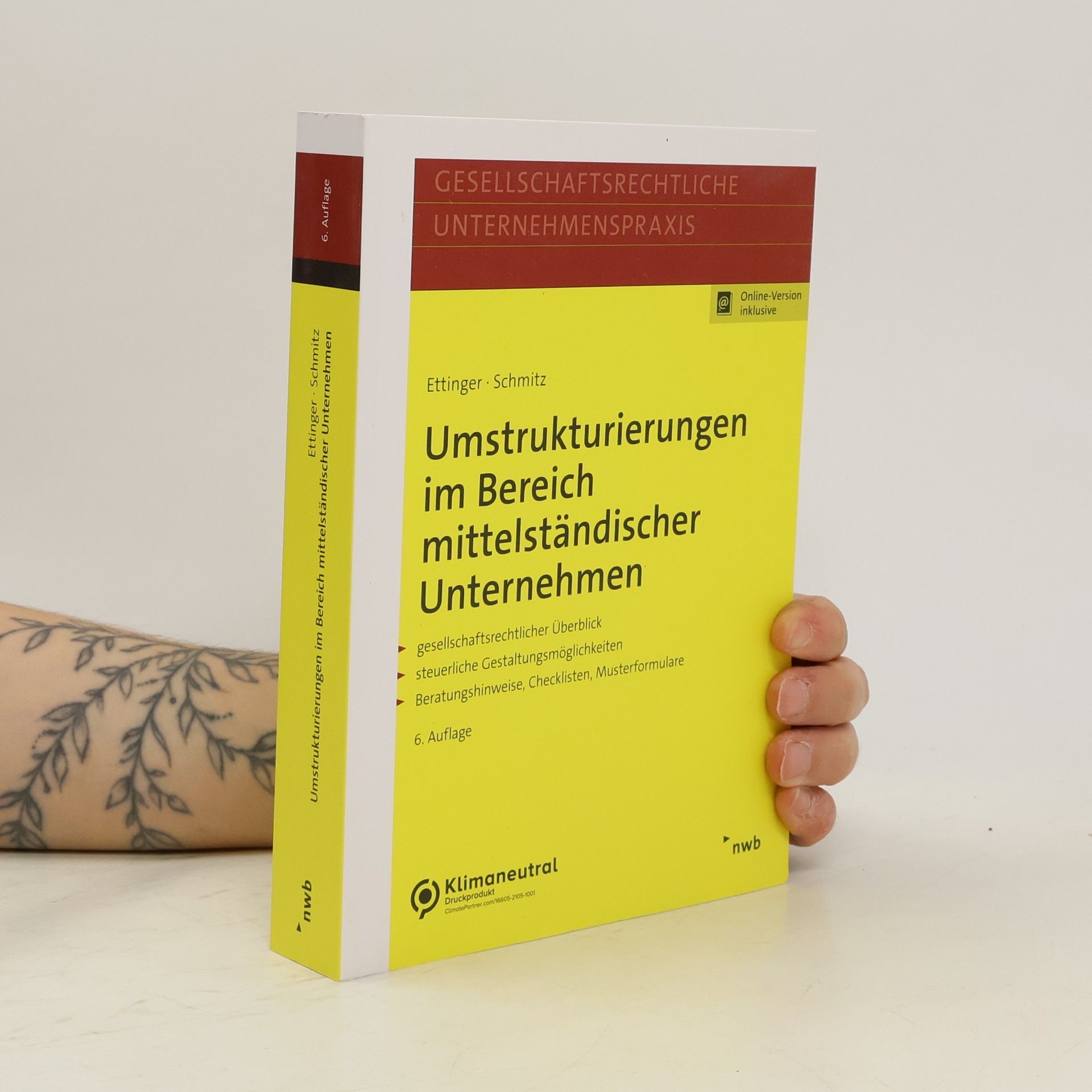Jochen Ettinger Umstrukturierungen im Bereich mittelständischer Unternehmen