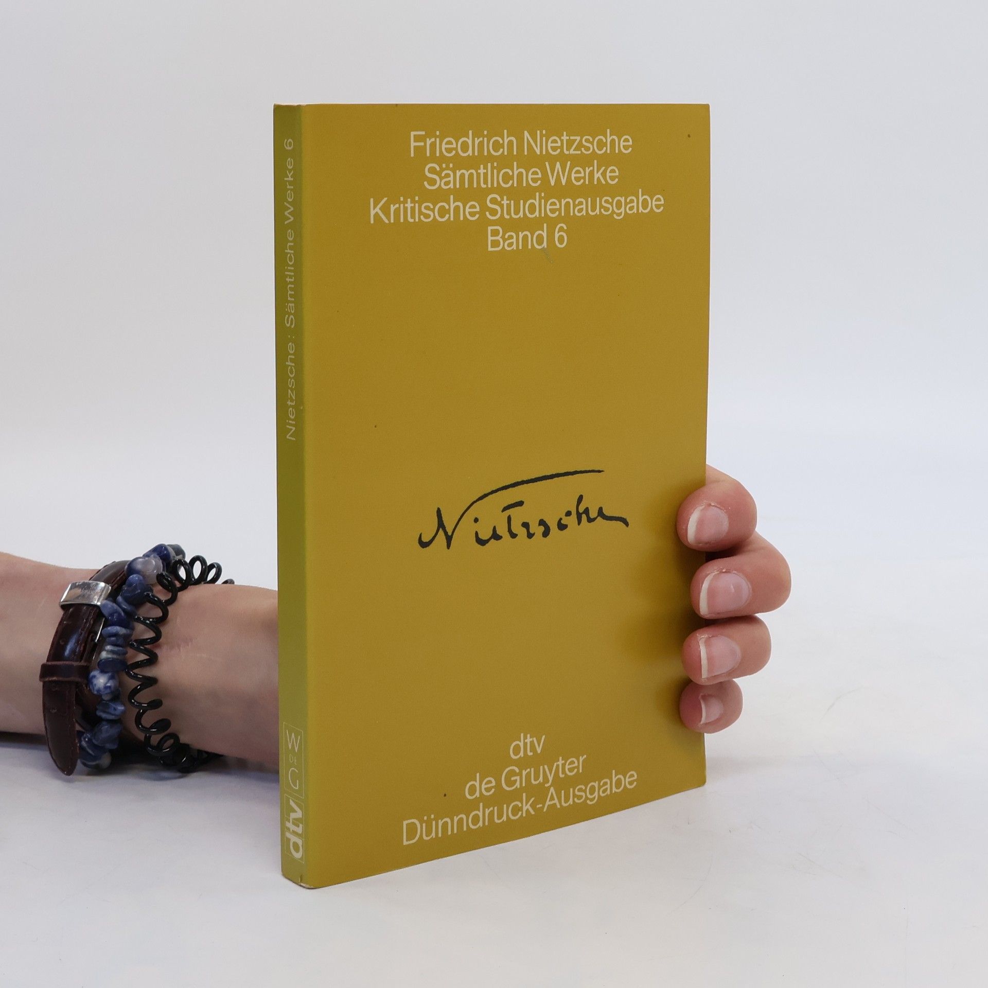 Friedrich Nietzsche Sämtliche Werke. Kritische Studienausgabe 6