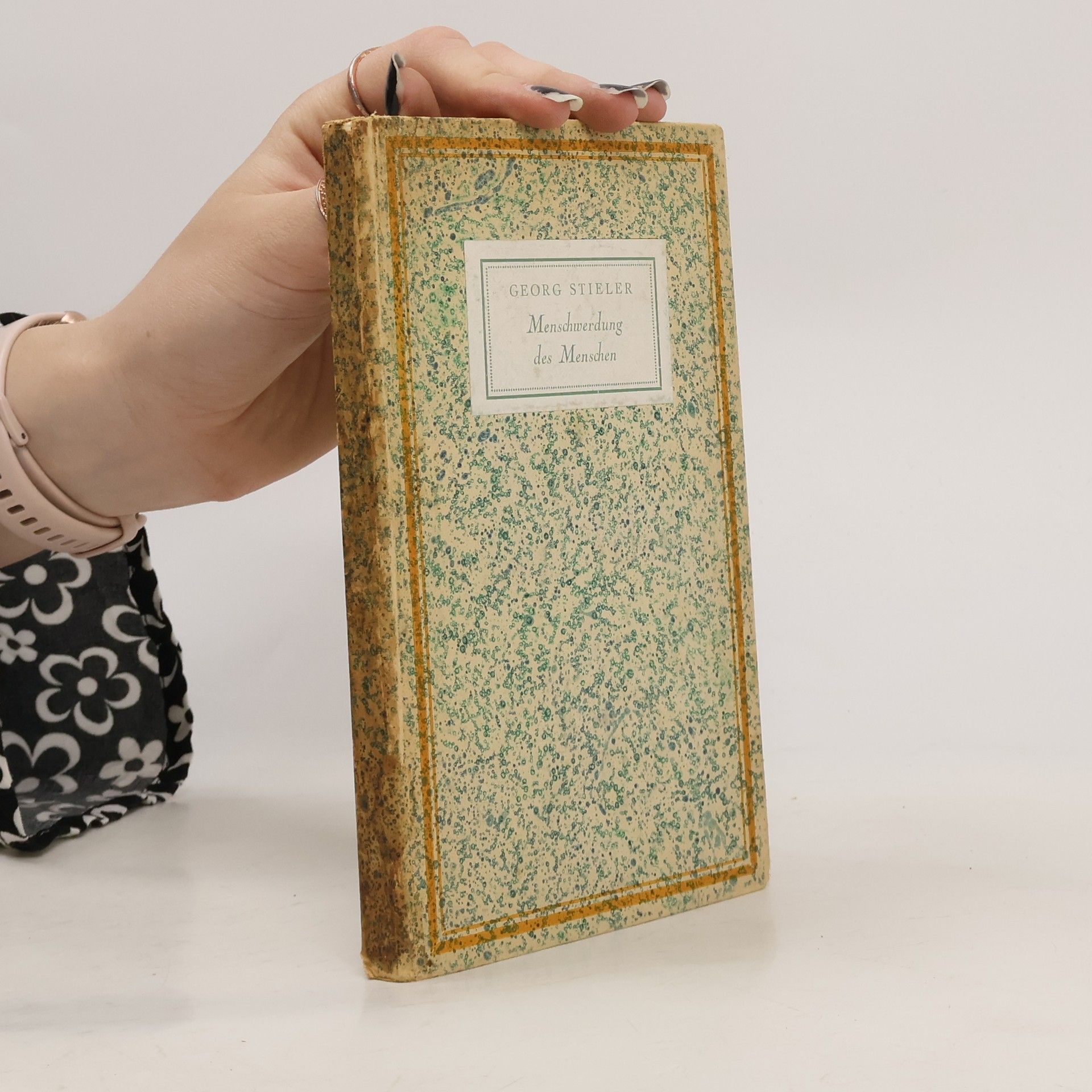Georg Stieler Menschwerdung des Menschen