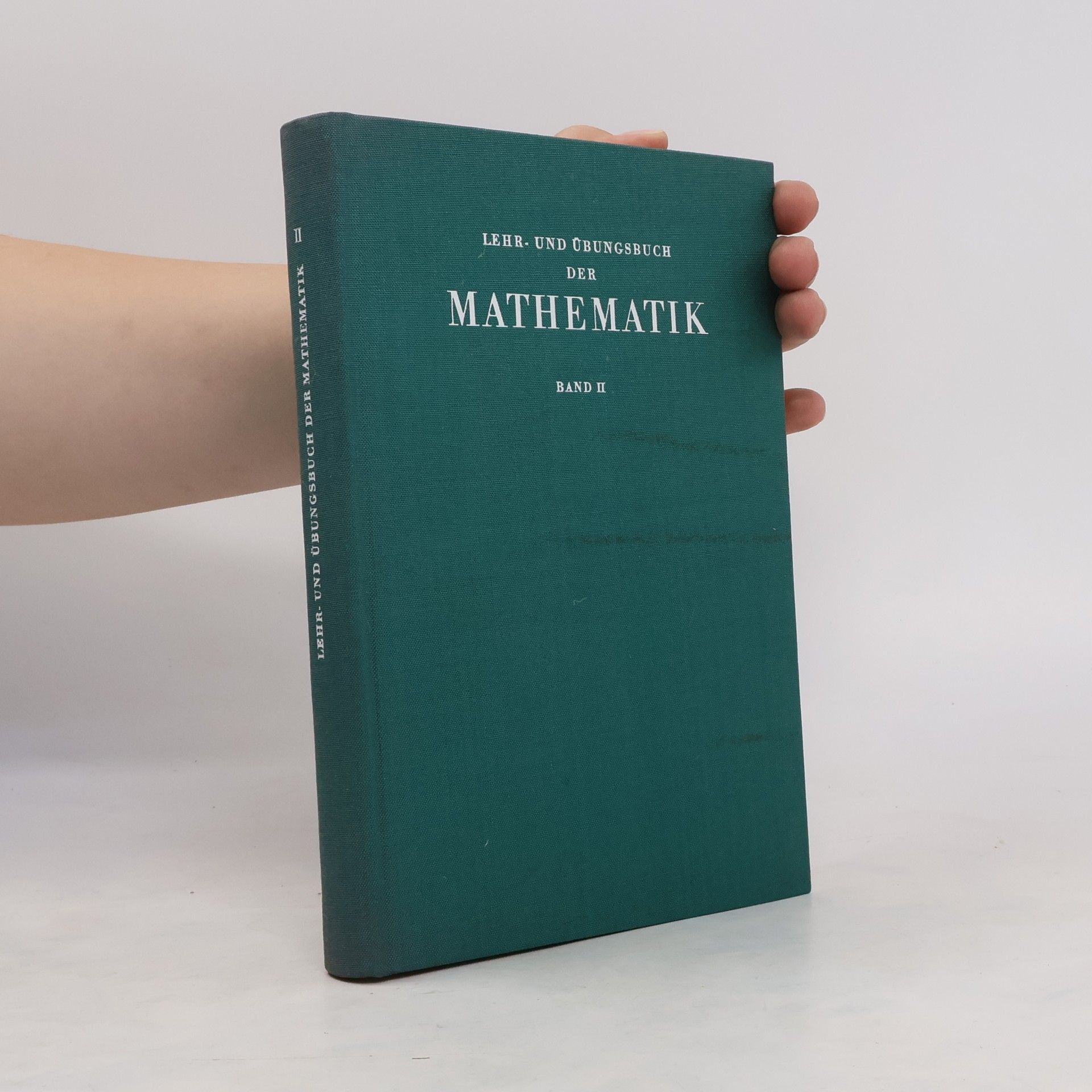 kolektiv Lehr- und Übungsbuch der Mathematik II.