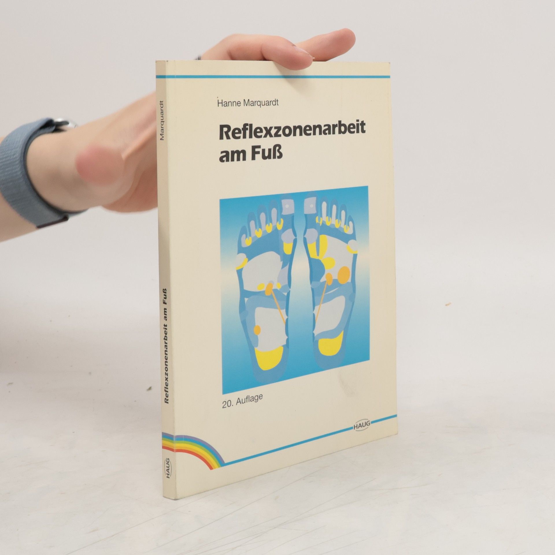 Hanne Marquardt Reflexzonenarbeit am Fuss