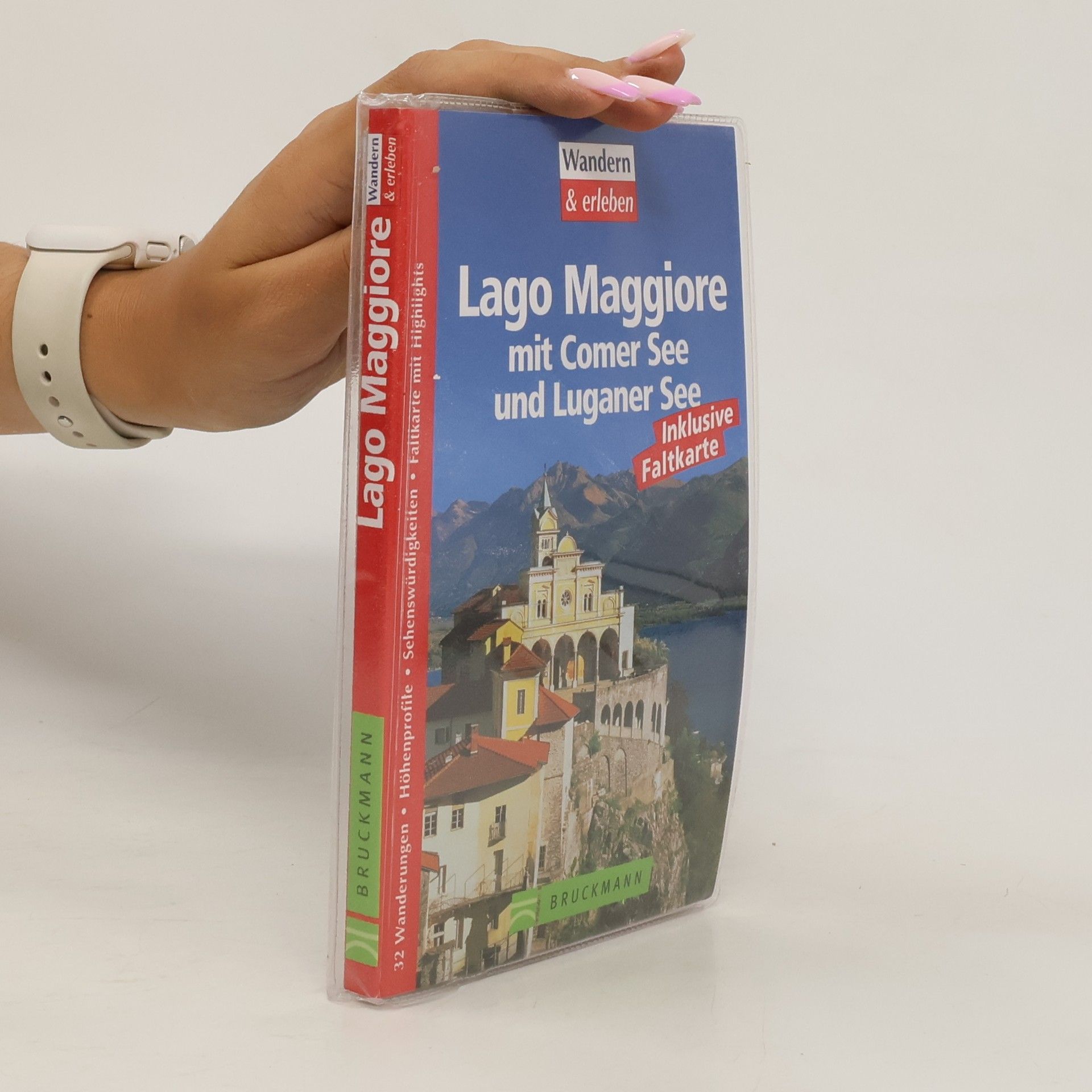 Eugen Eduard Hüsler Lago Maggiore mit Comer und Luganer See