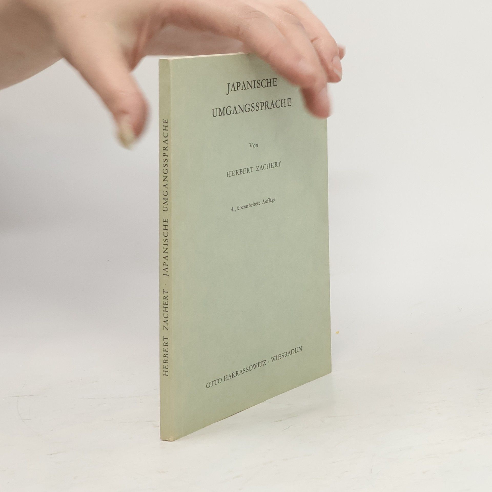 Herbert Zachert Japanische Umgangssprache