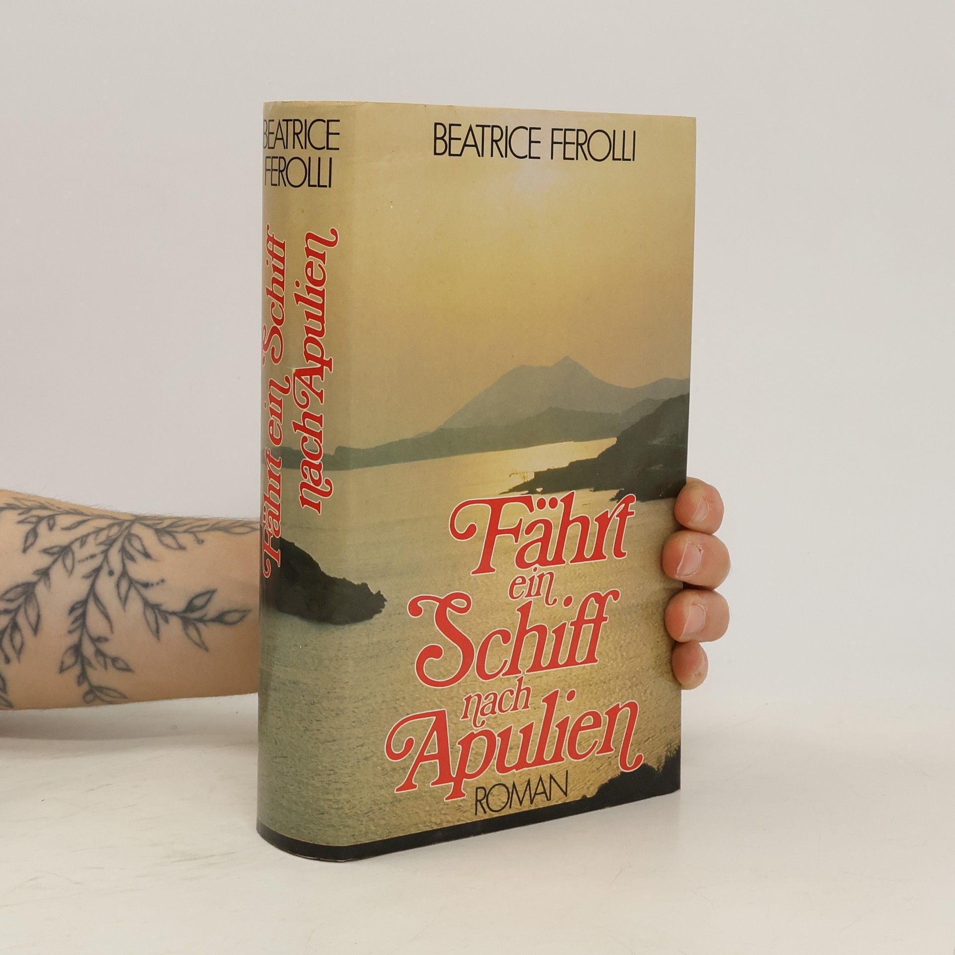 Beatrice Ferolli Fährt ein Schiff nach Apulien