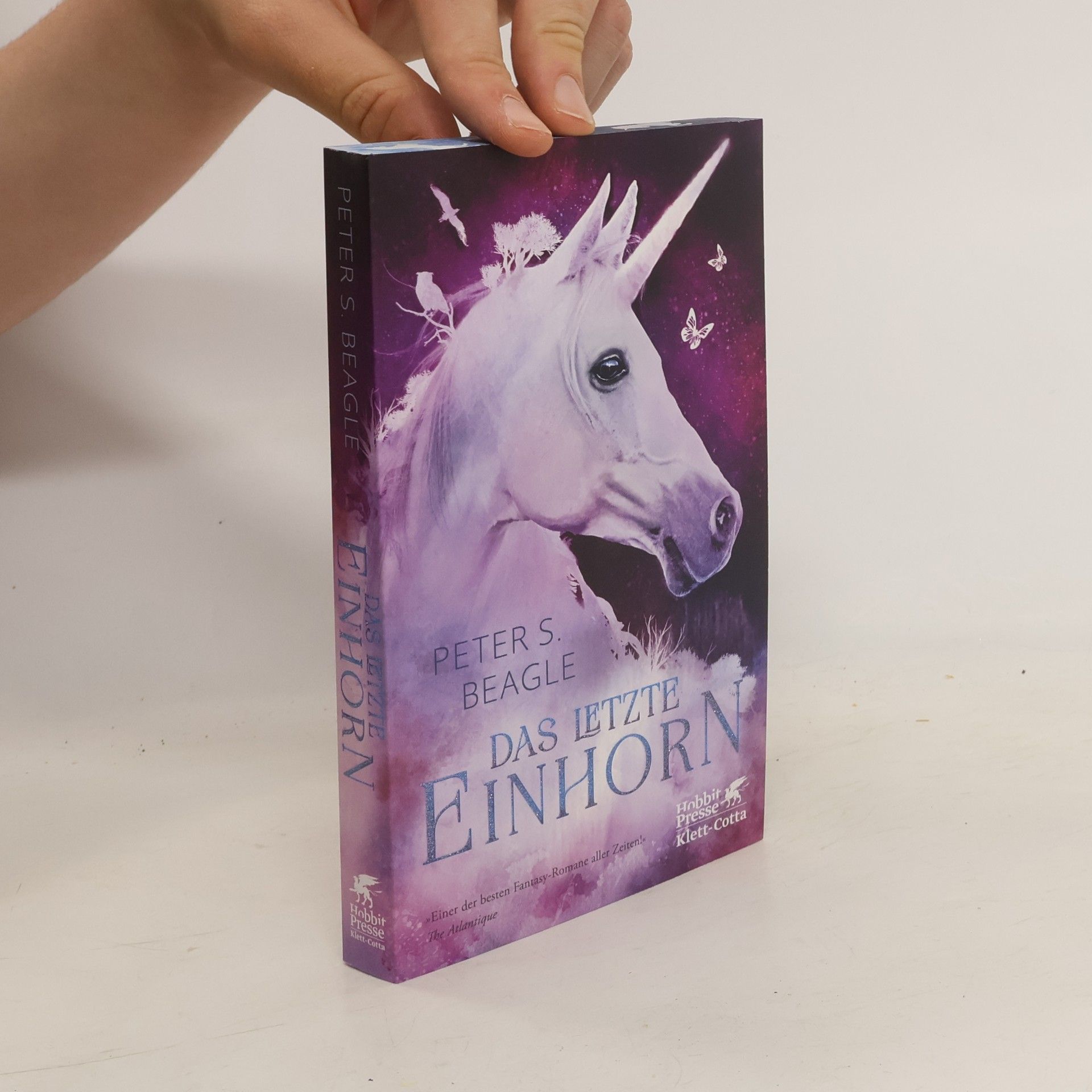 Peter S. Beagle Das letzte Einhorn. Limitierte Erstauflage mit gestaltetem Buchschnitt