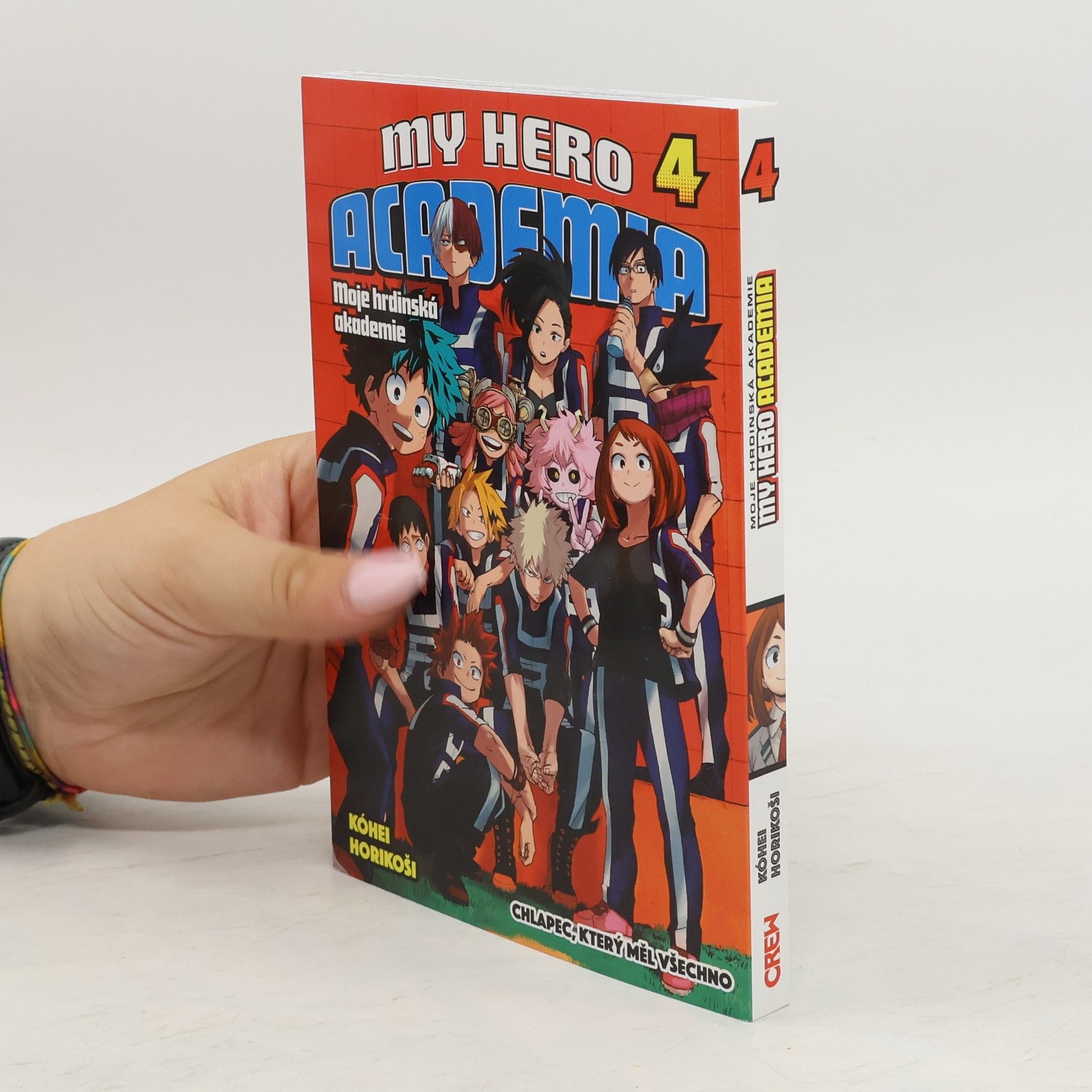 Kōhei Horikoshi My Hero Academia 4. Chlapec, který měl všechno.
