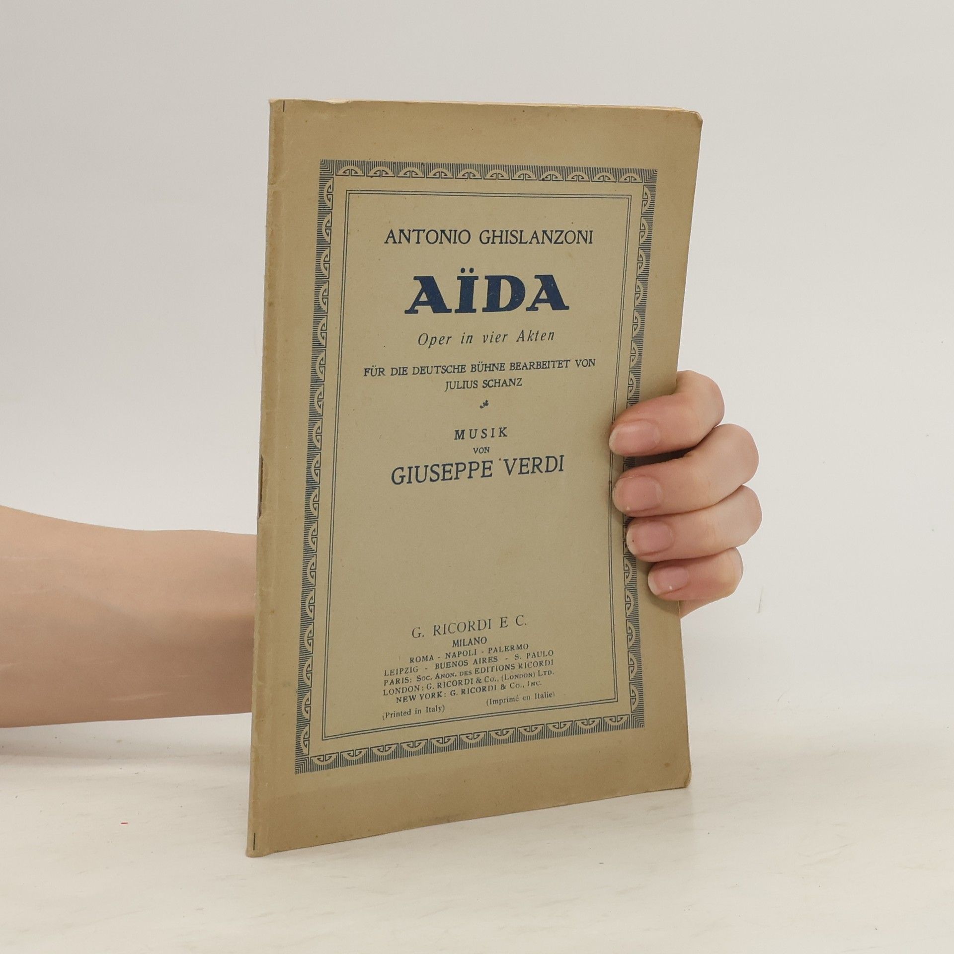 Antonio Ghislanzoni Aida