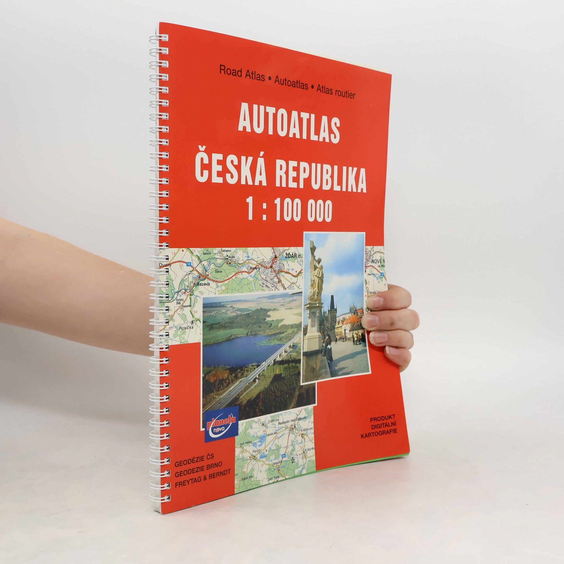 kolektiv Autoatlas Česká republika 1:100 000