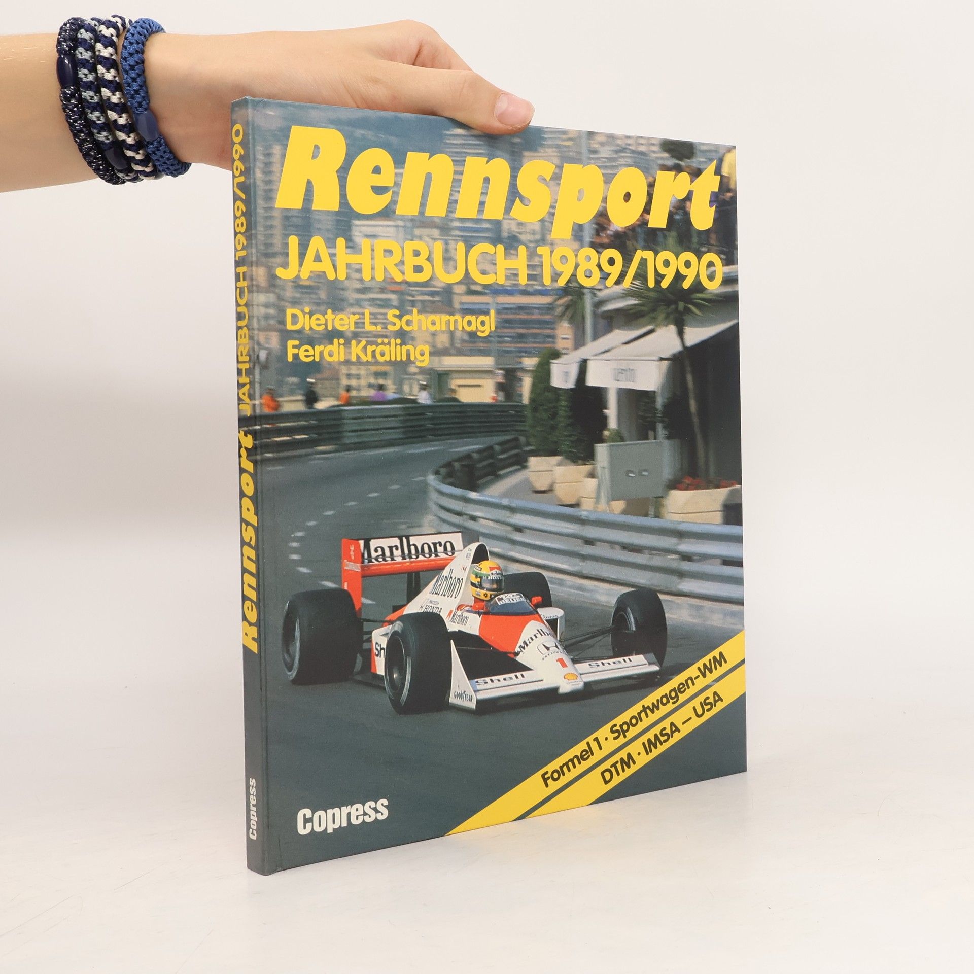 Dieter L. Scharnagl Rennsport Jahrbuch 1989/1990.