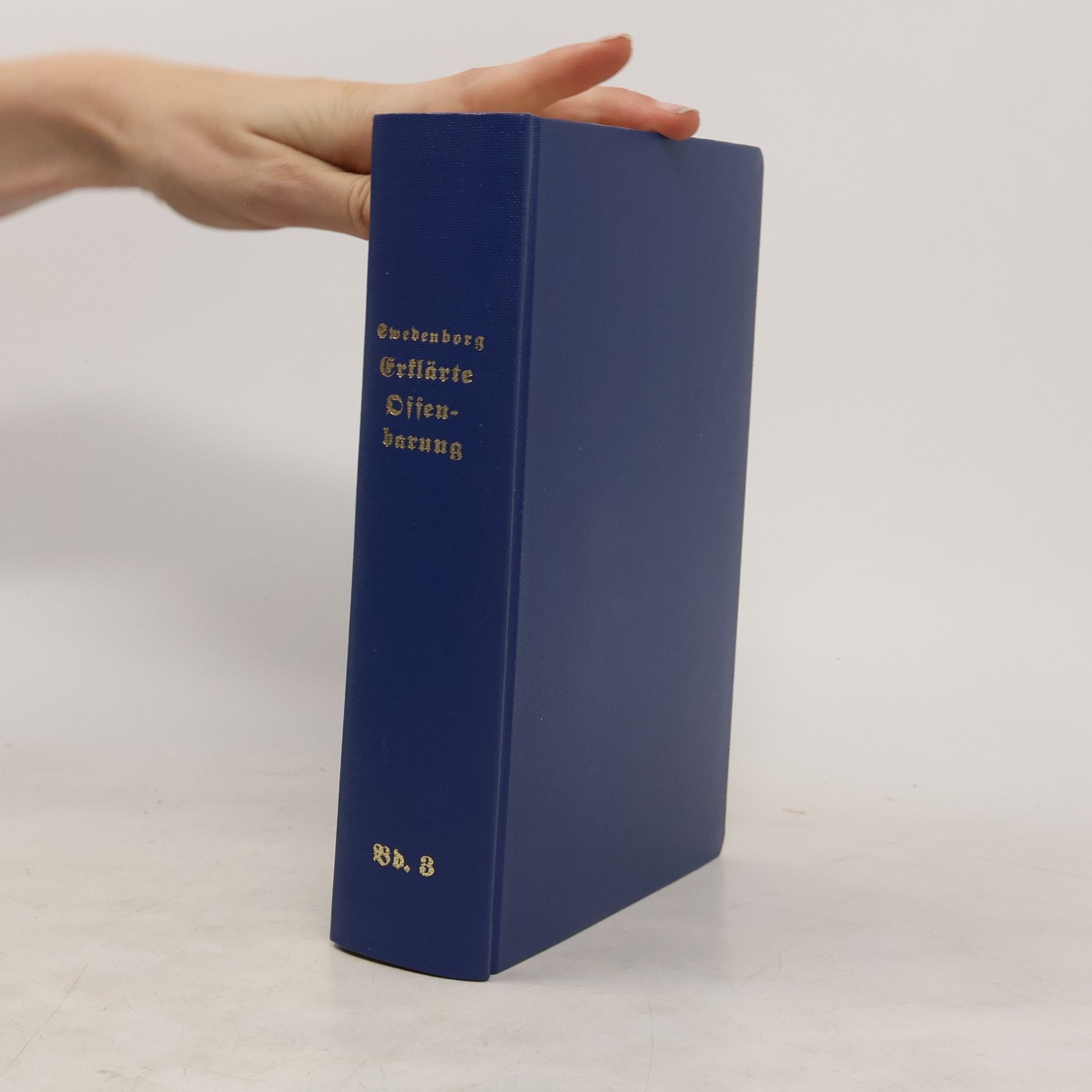 Emanuel Swedenborg Die Offenbarung. Band 3 (reprint)