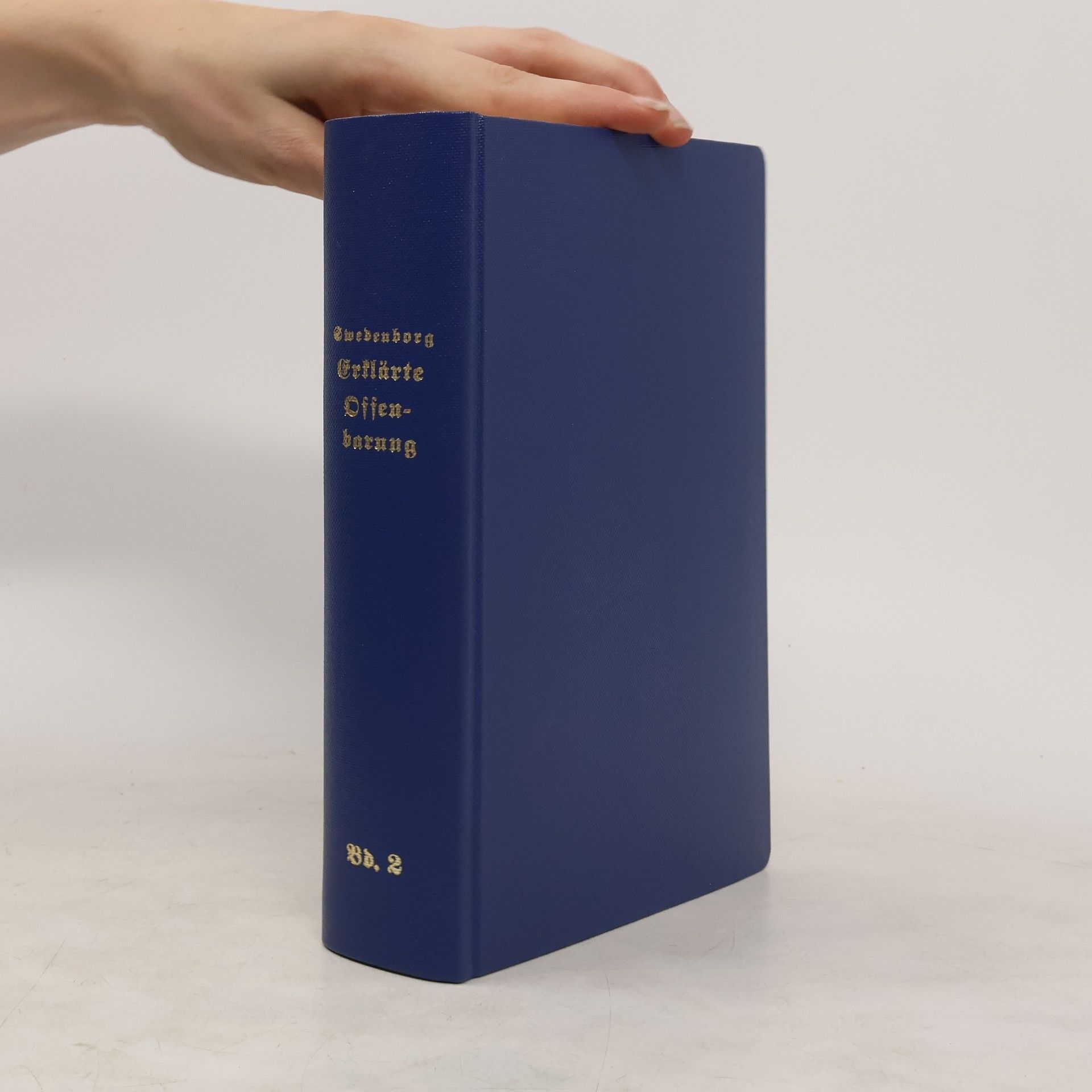 Emanuel Swedenborg Die Offenbarung. Band 2 (reprint)