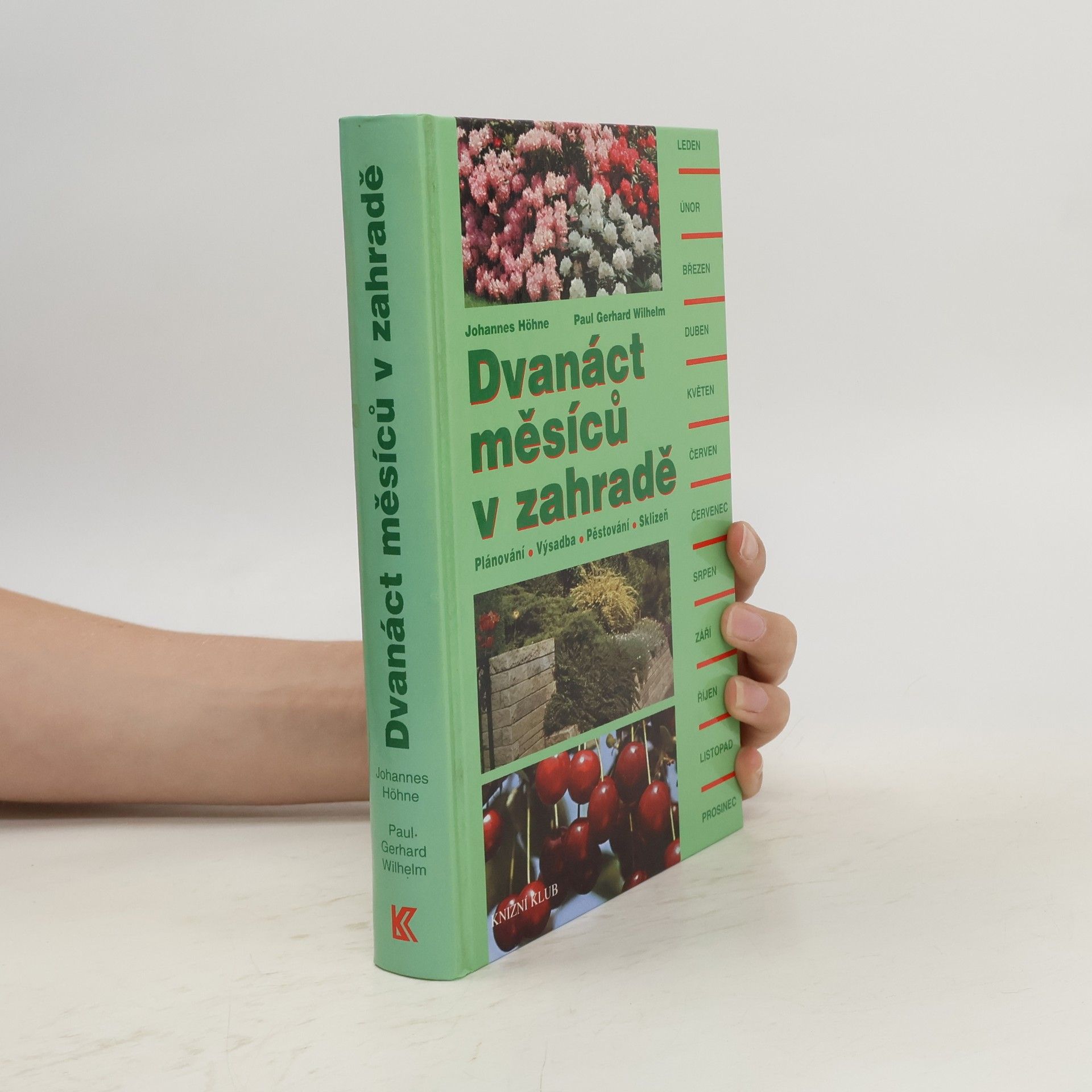 Johannes Höhne Dvanáct měsíců v zahradě. Plánování, výsadba, pěstování, sklizeň