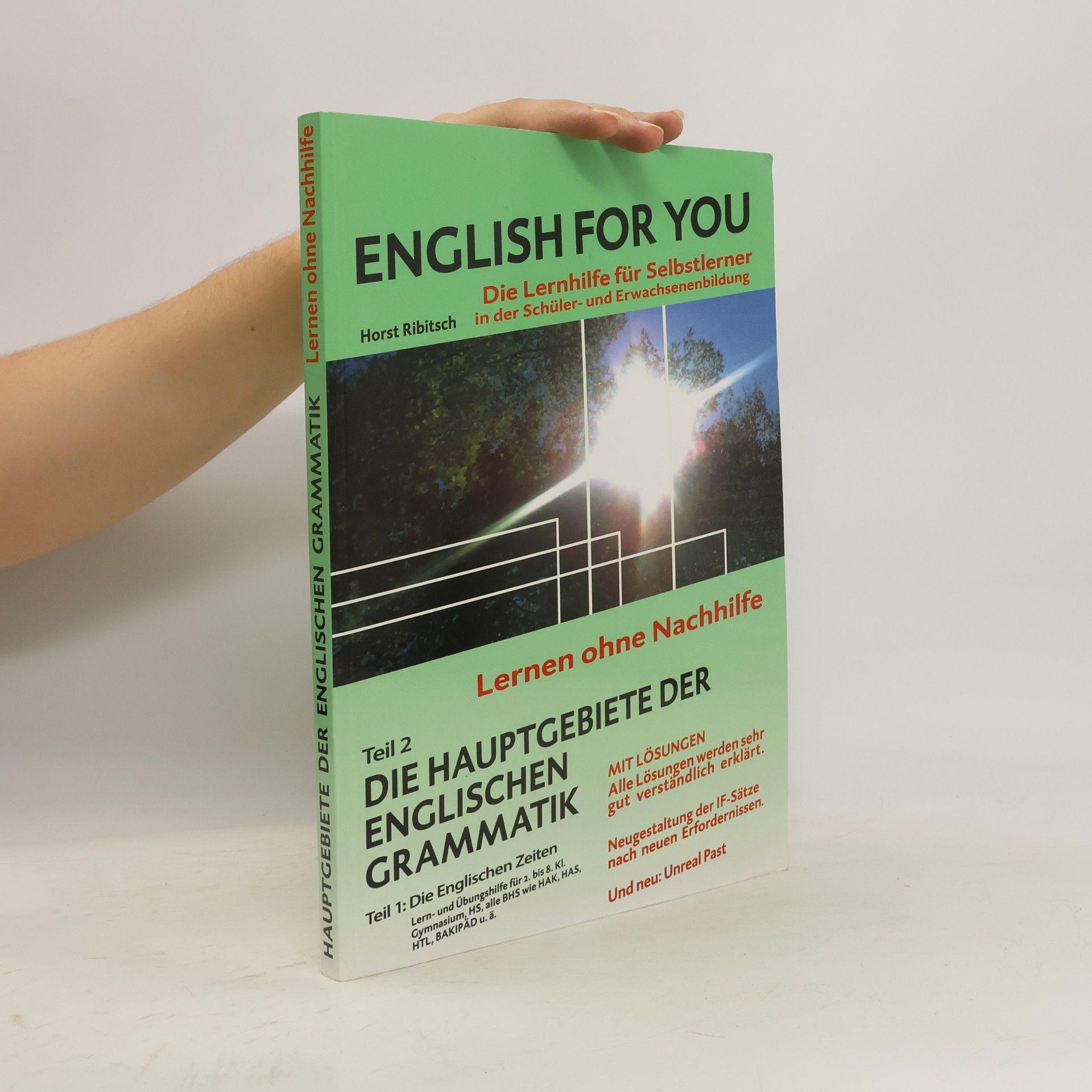 Horst Ribitsch English For You. Hauptgebiete der englischen Grammatik. Teil 2