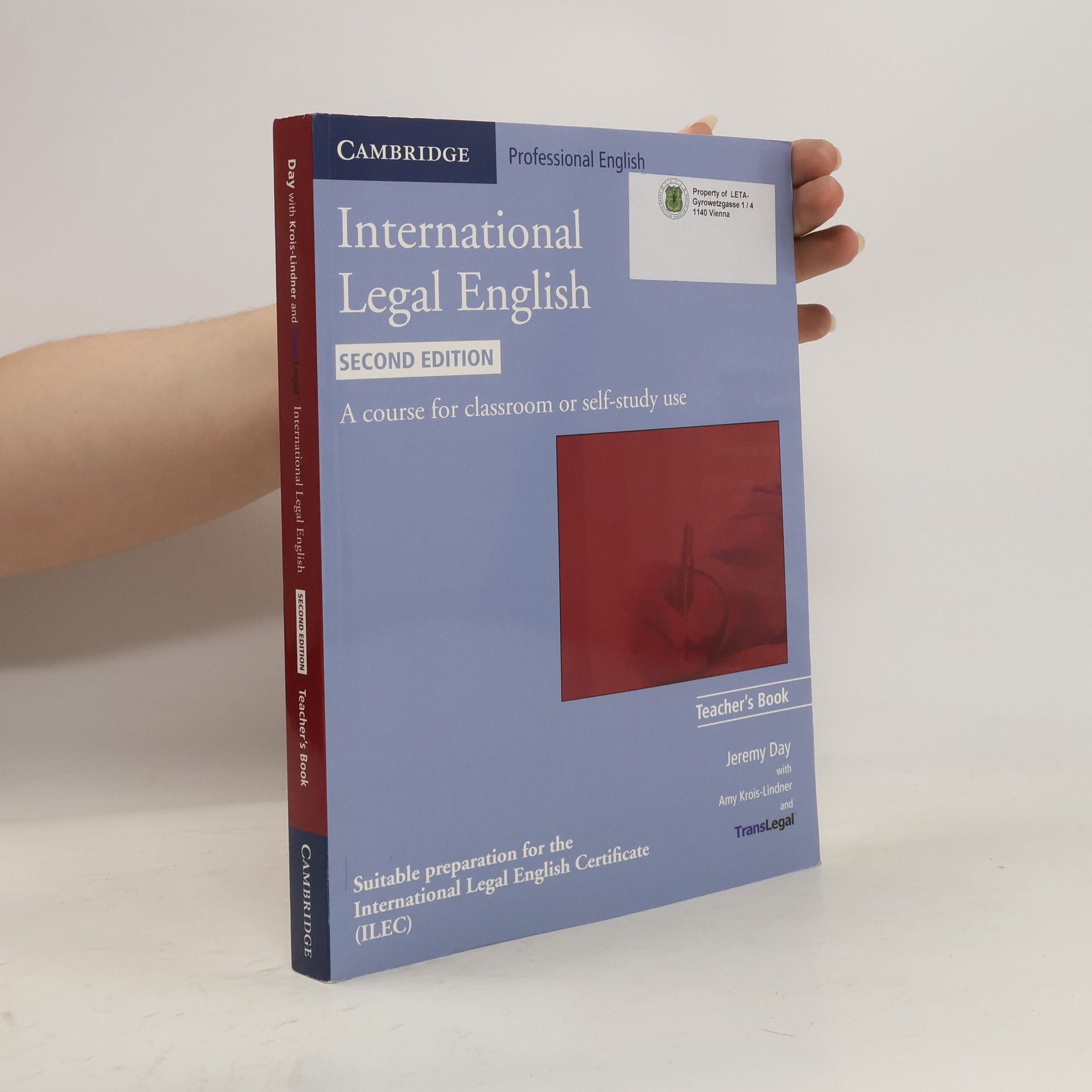 Jeremy Day International Legal English Teacher's Book