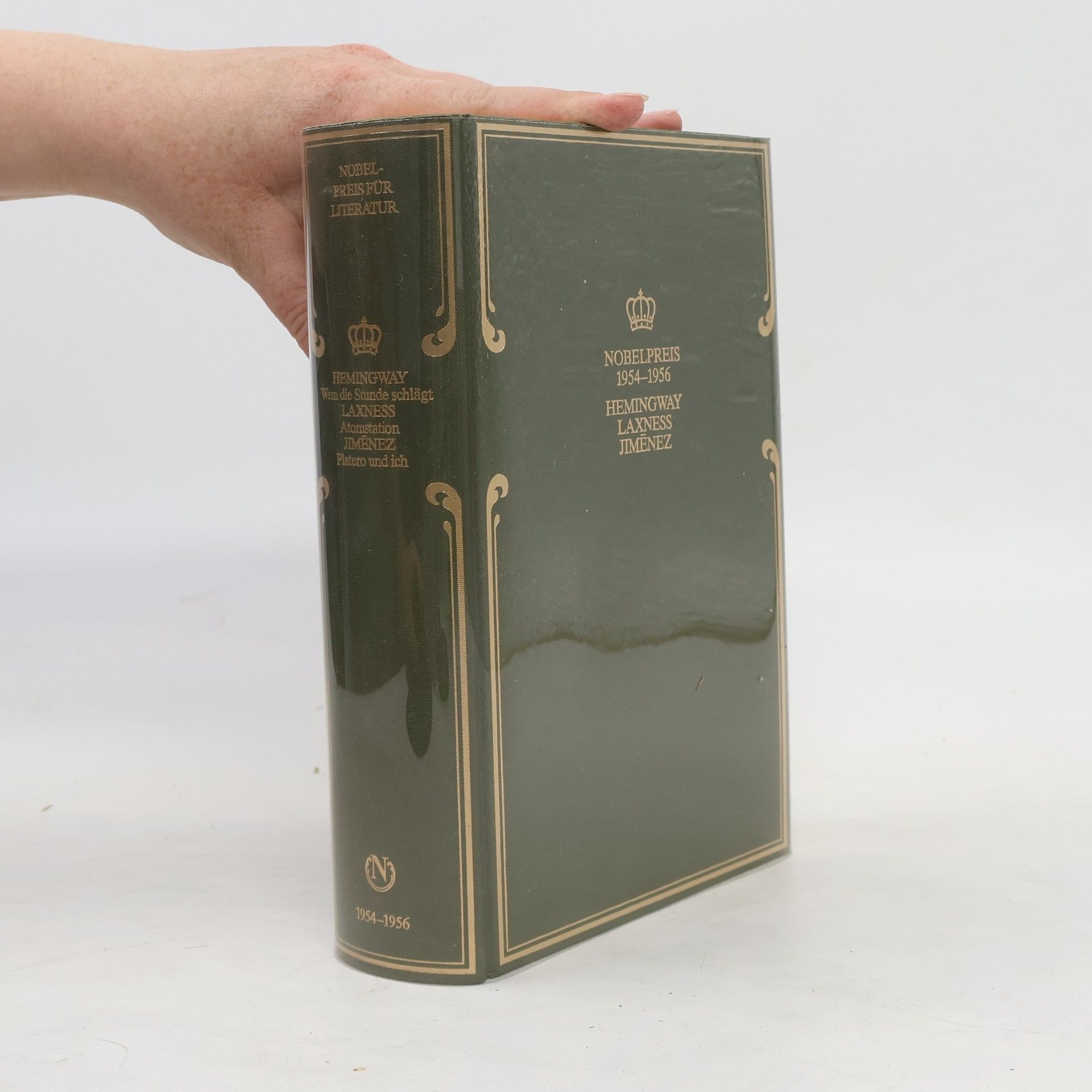 Ernest Hemingway Nobelpreis für Literatur 1954-1956. Hemingway, Laxness, Jiménez
