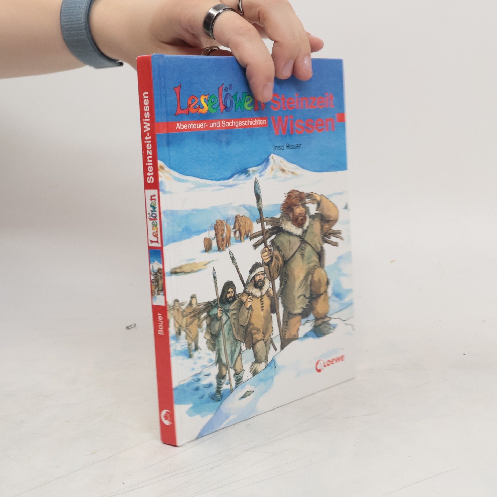 Insa Bauer Leselöwen-Steinzeit-Wissen