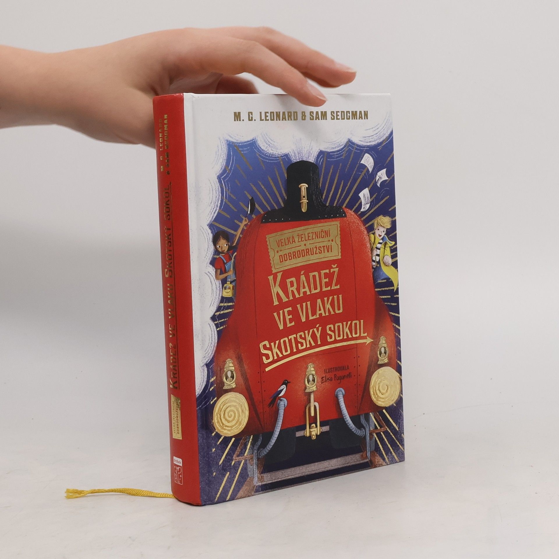 M.G. Leonard Krádež ve vlaku Skotský sokol