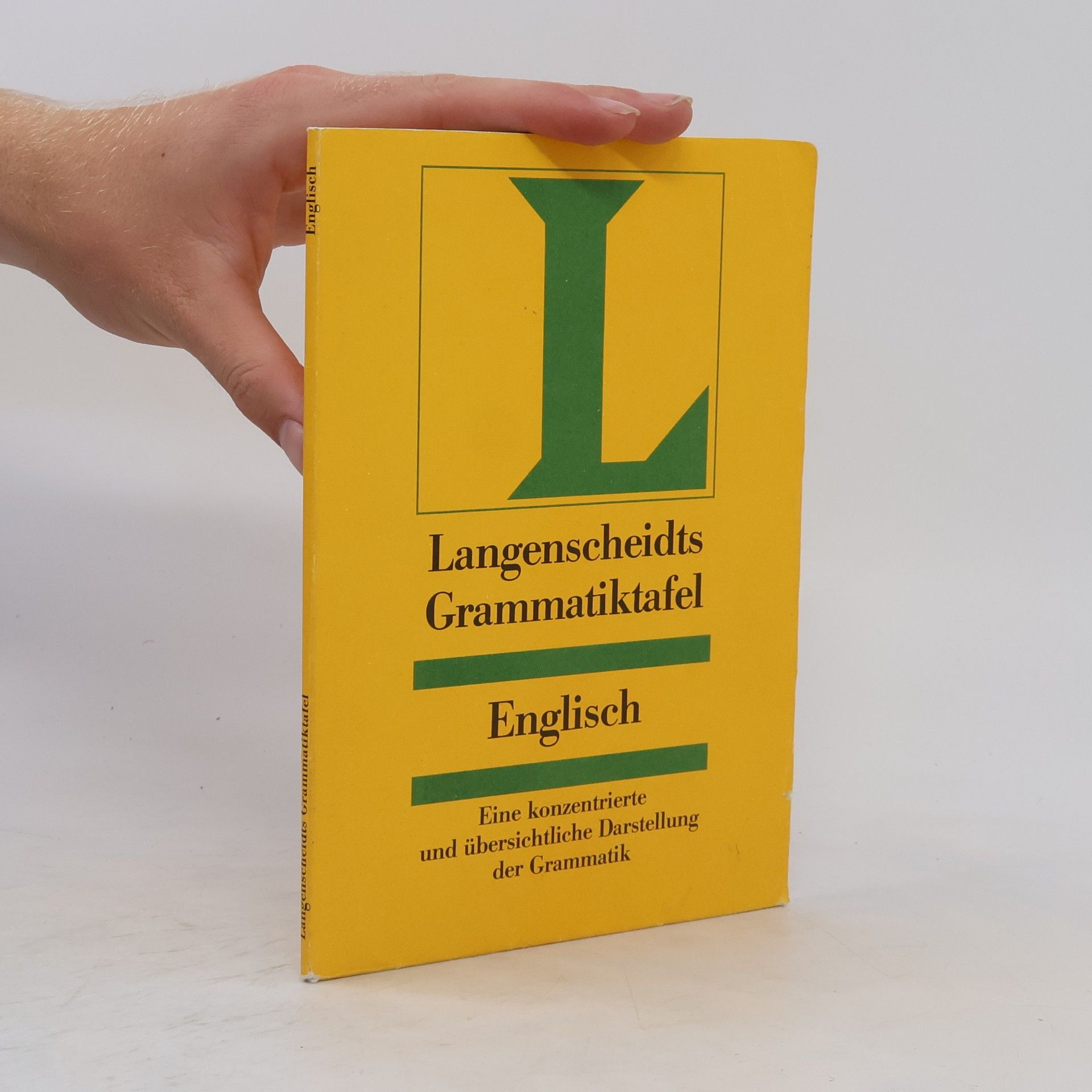 Collectif d'auteurs Langenscheidts Grammatiktafel. Englisch