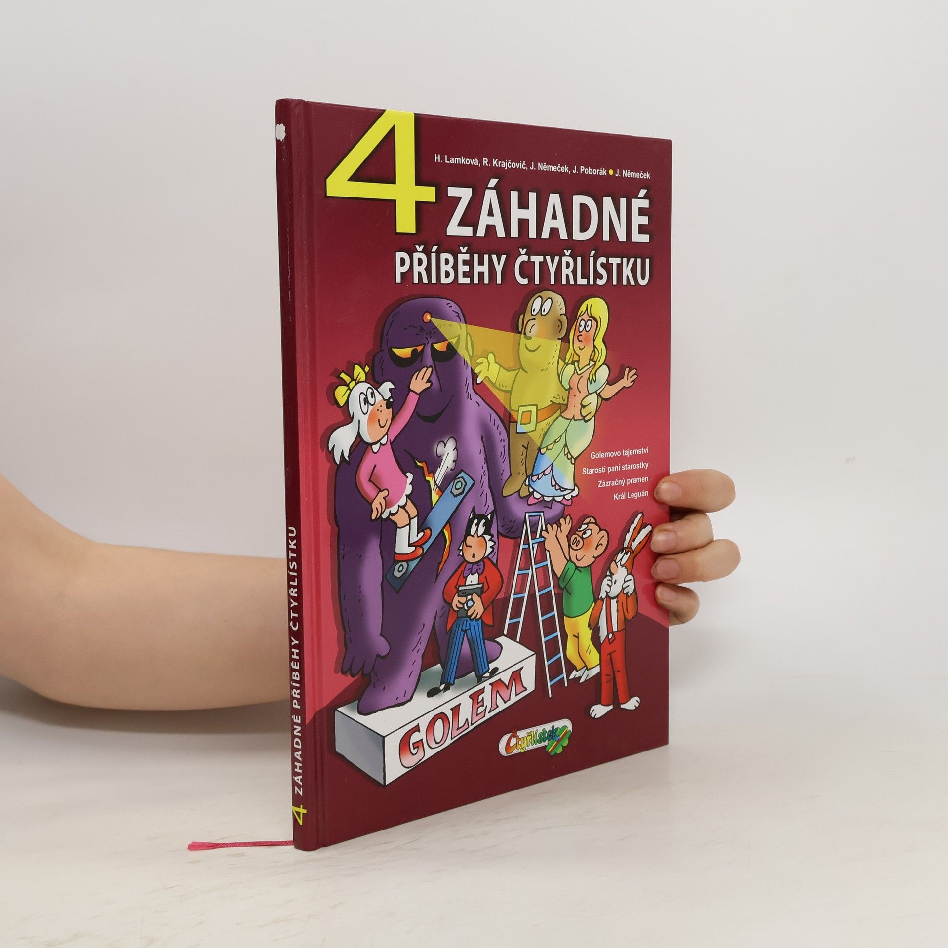 Jaroslav Němeček 4 záhadné příběhy Čtyřlístku