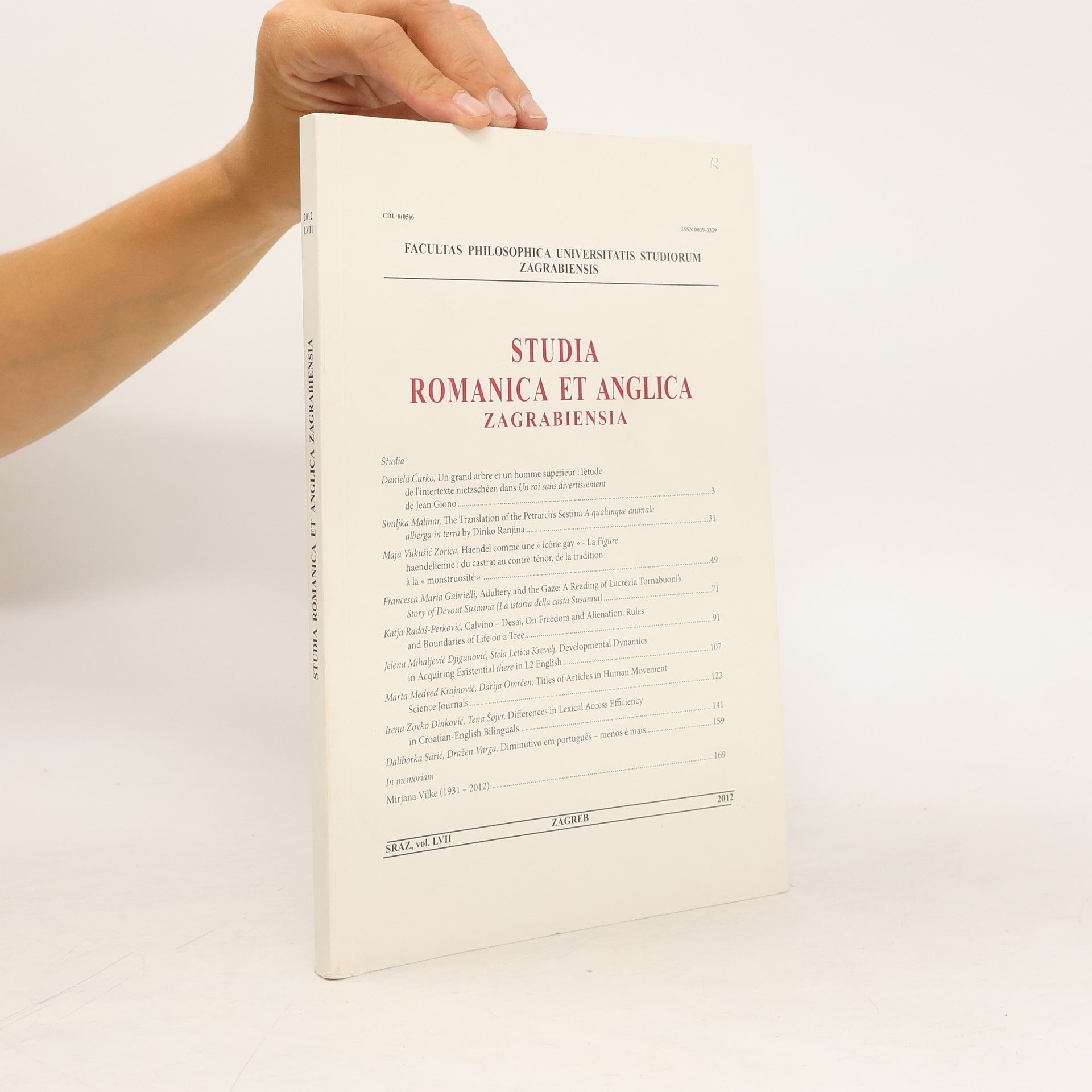 AA.VV. Studia romanica et anglica