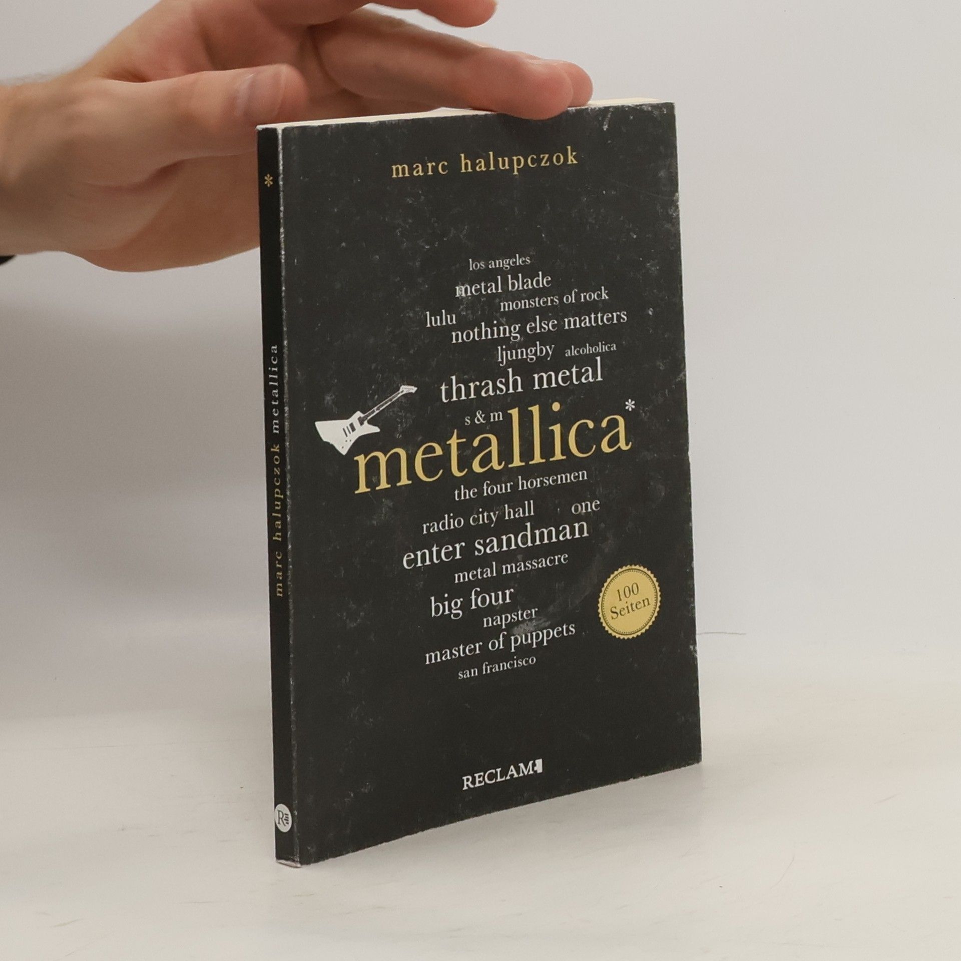 Marc Halupczok Metallica, 100 Seiten