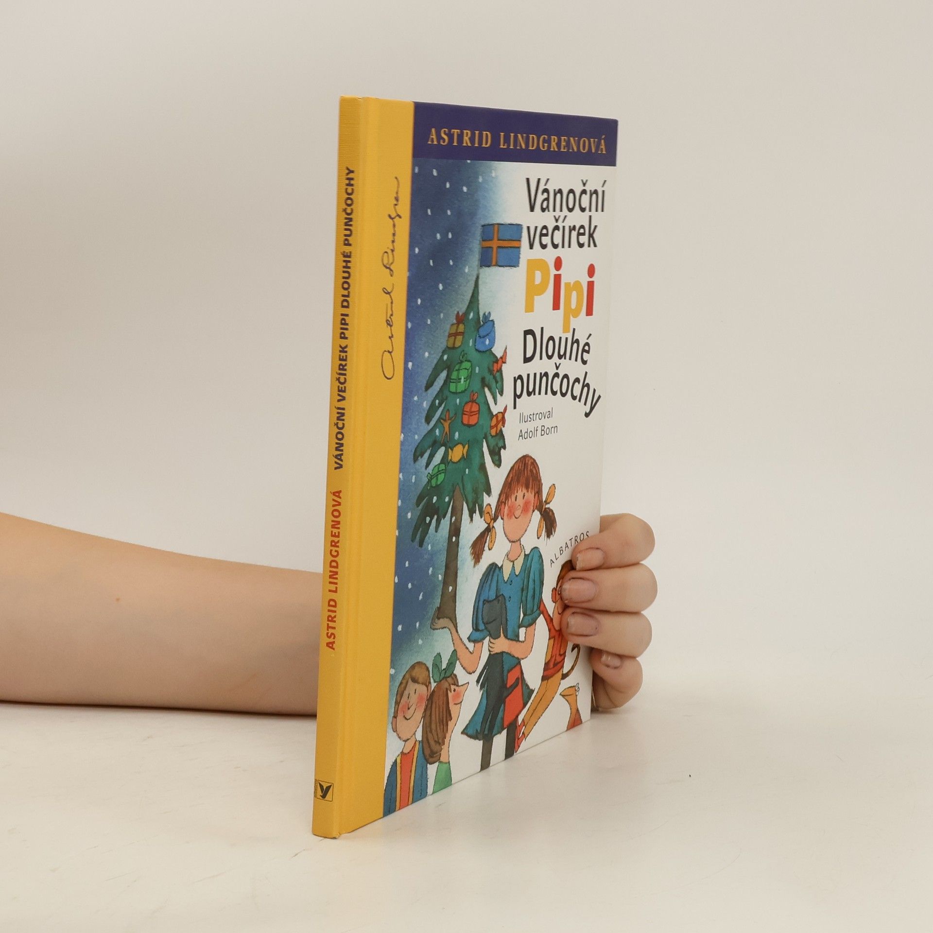 Astrid Lindgren Vánoční večírek Pipi Dlouhé punčochy
