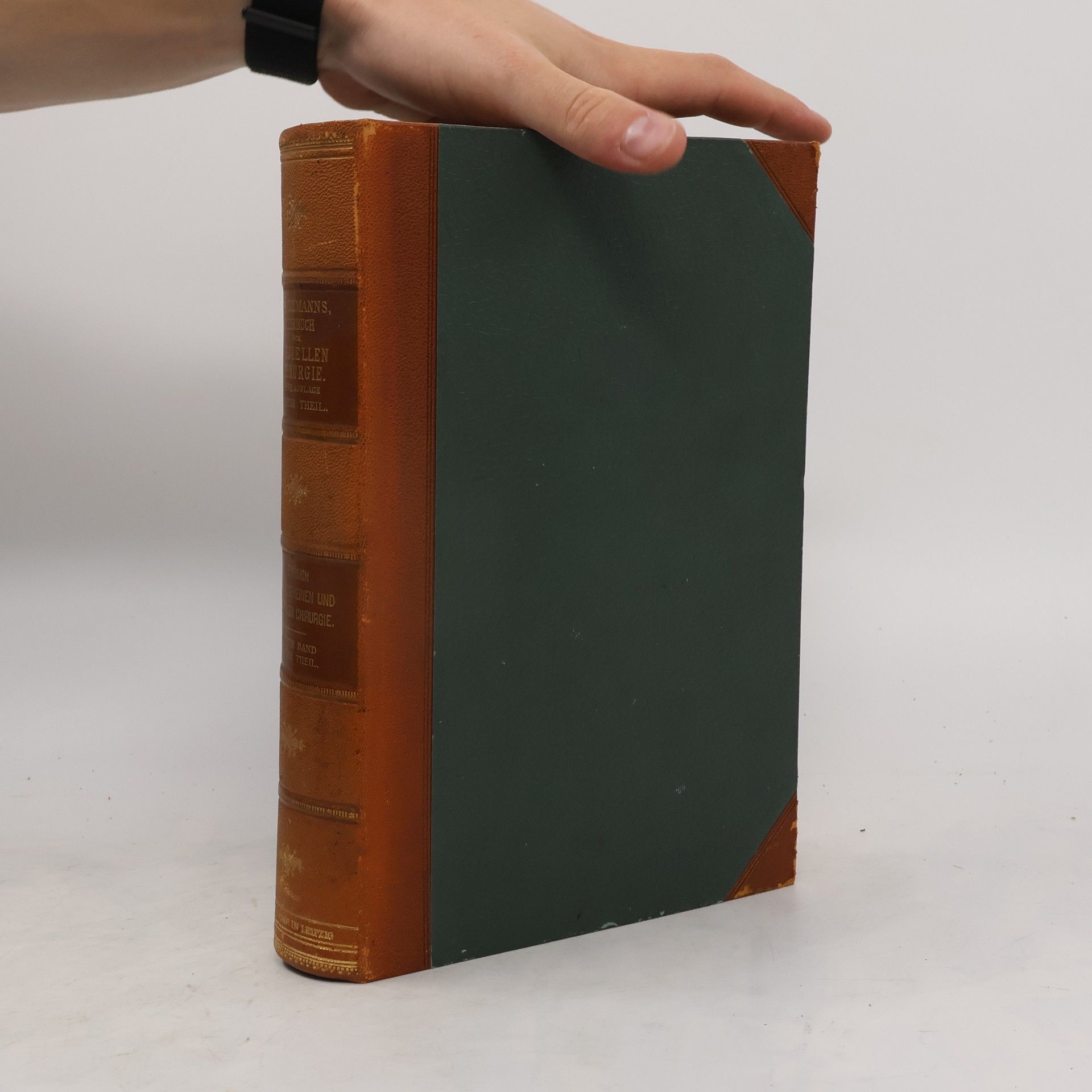 Hermann Tillmanns Lehrbuch der allgemeinen und speciellen Chirurgie. Erster Teil
