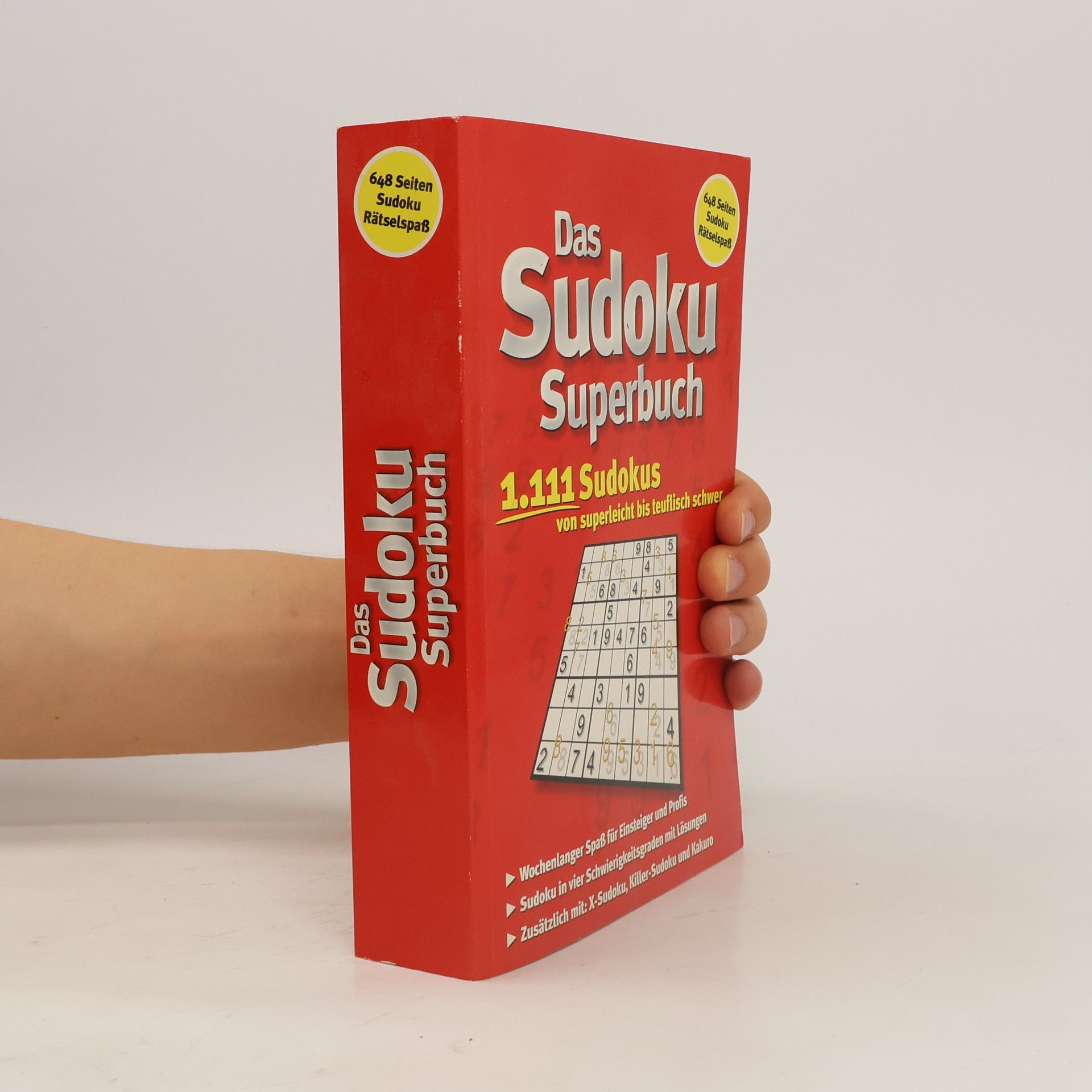 AA.VV. Das Große Sudoku Superbuch - 1111 Sudokus von Superleicht bis teuflisch schwer