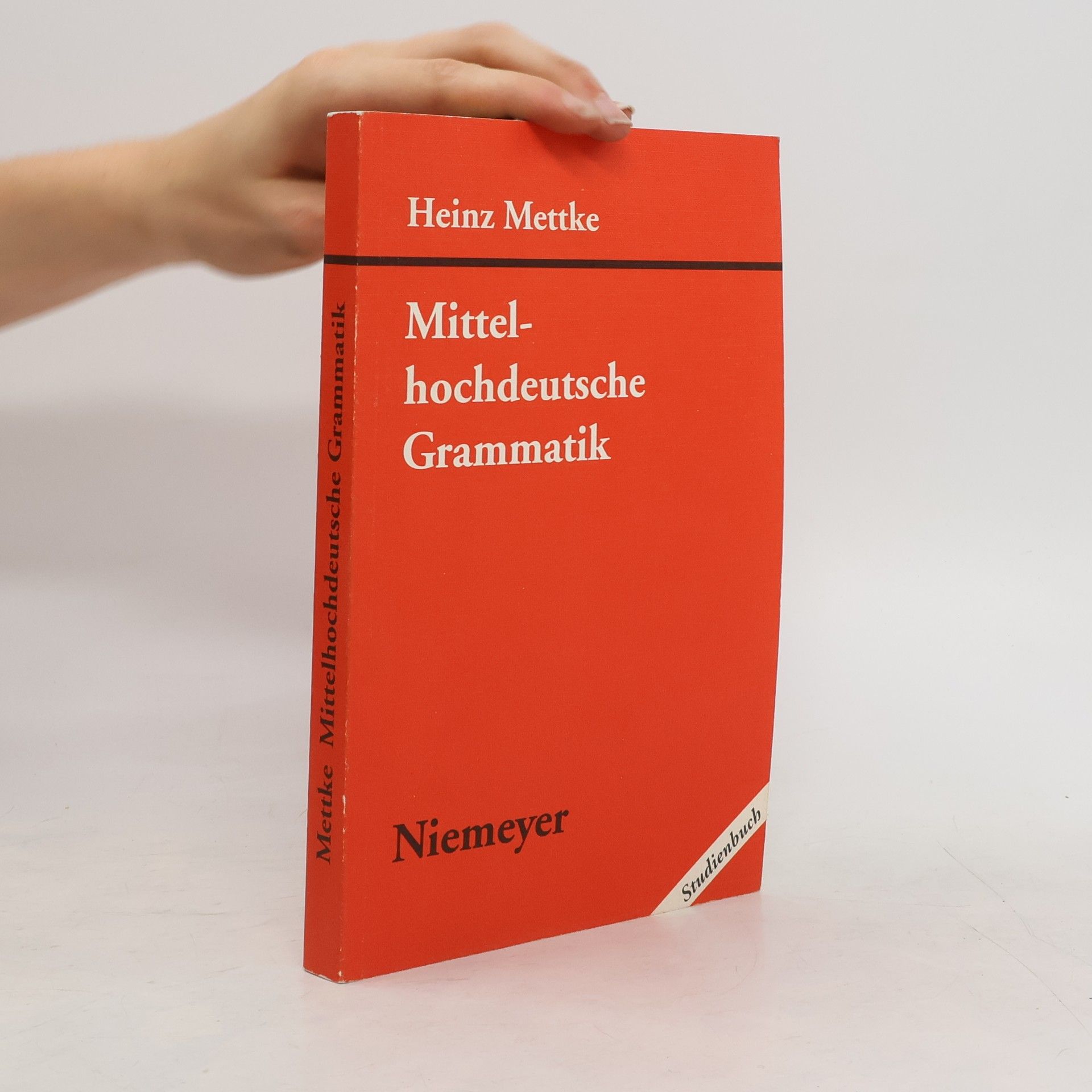 Heinz Mettke Mittelhochdeutsch Grammatik