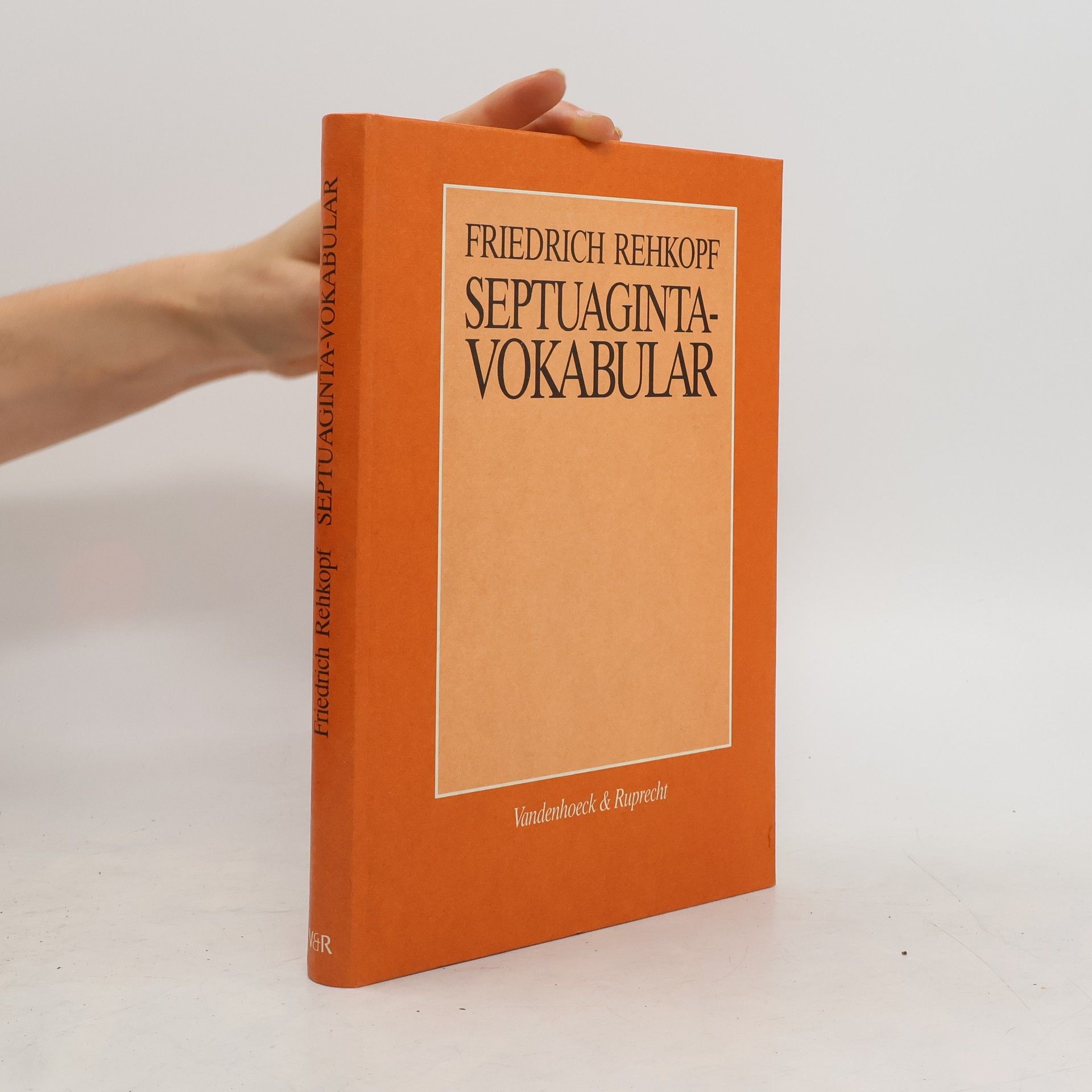 Friedrich Blass Septuaginta-Vokabular