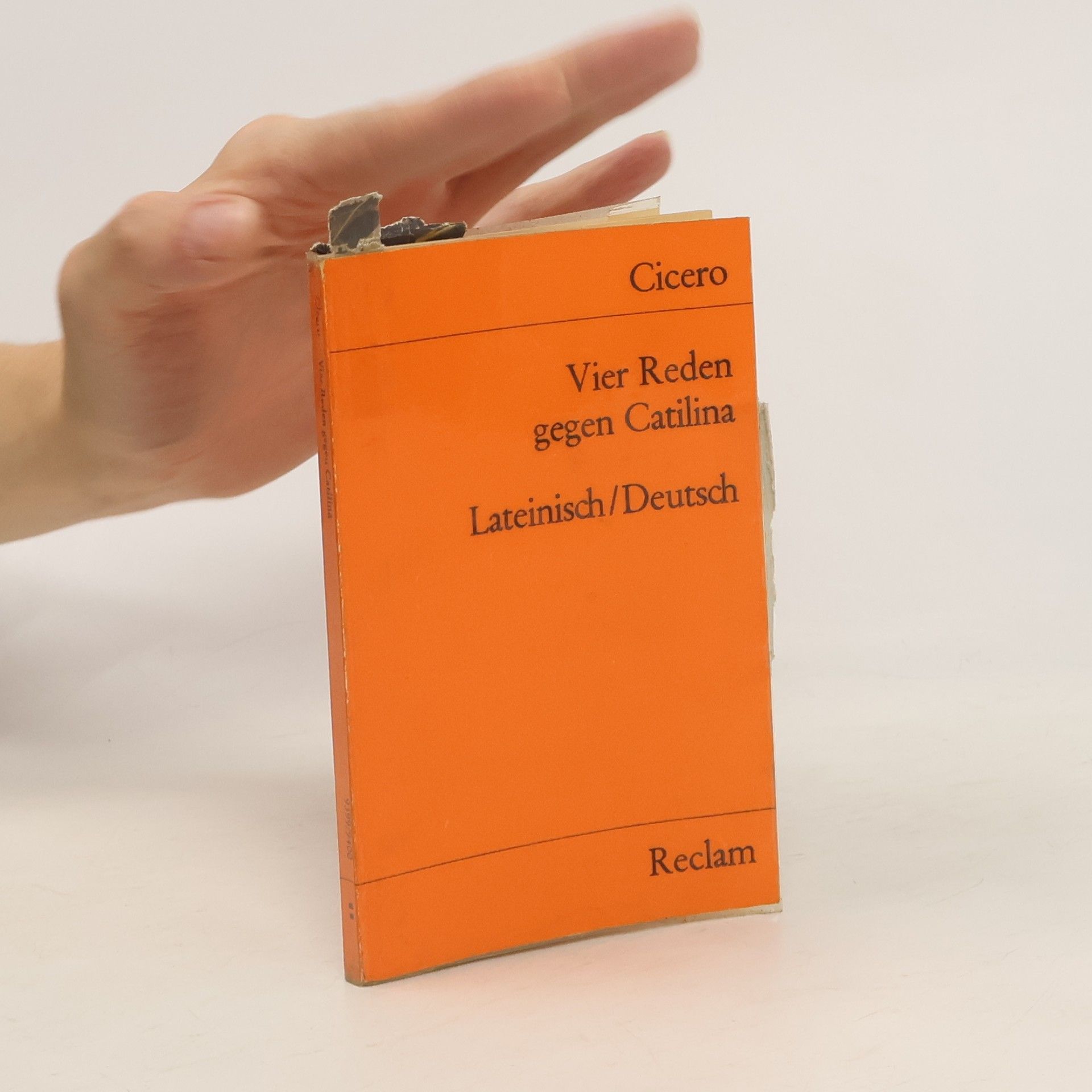 Marcus Tullius Cicero Vier Reden gegen Catilina