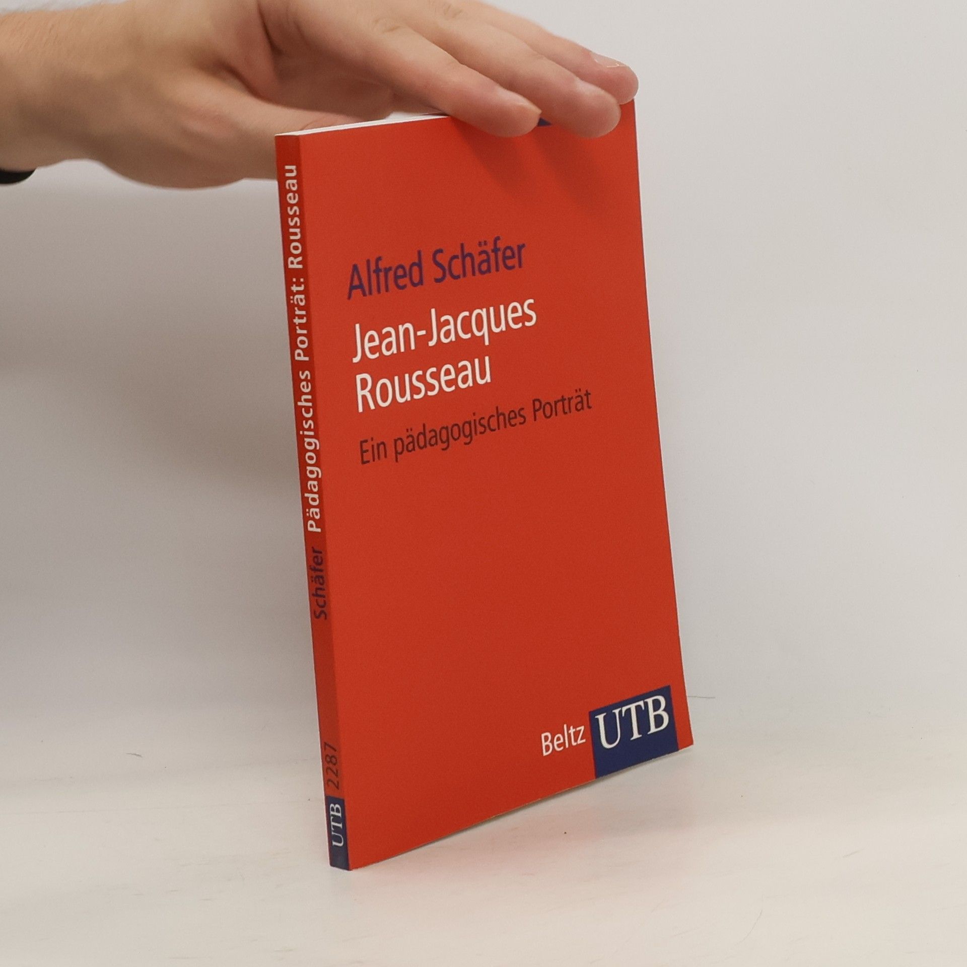 Alfred Schäfer Jean-Jacques Rousseau