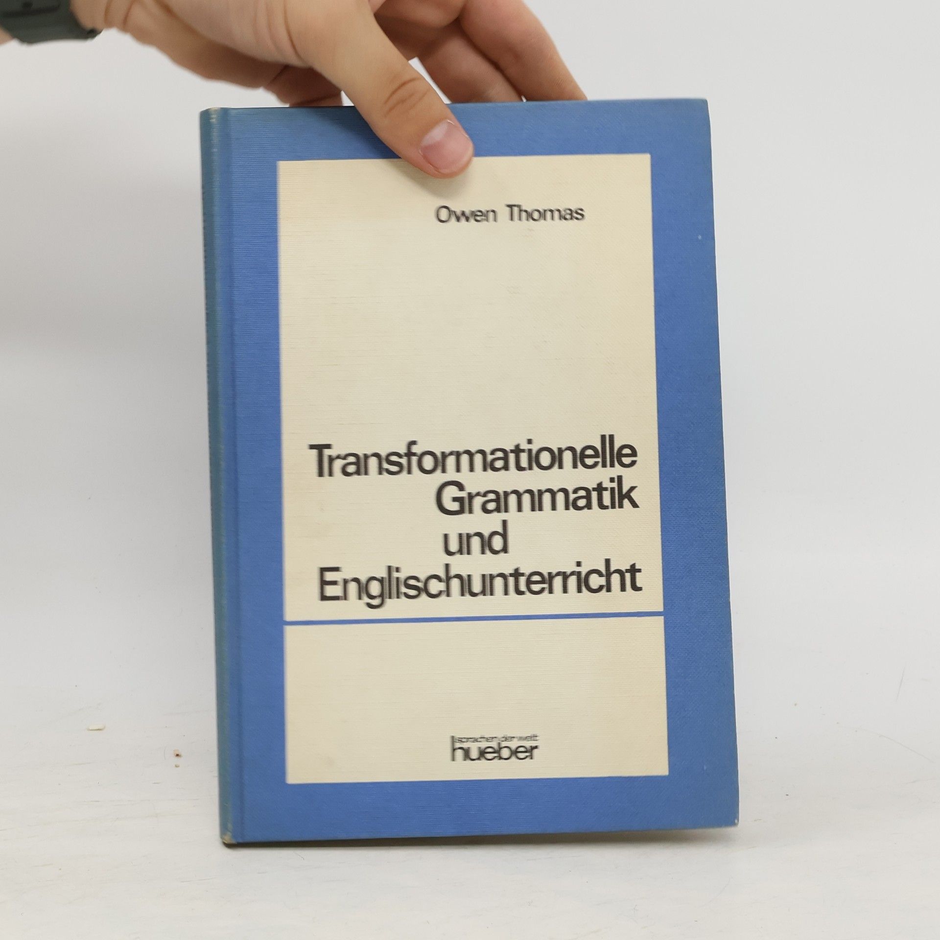 Owen Thomas Transformationelle Grammatik und Englisch Unterricht