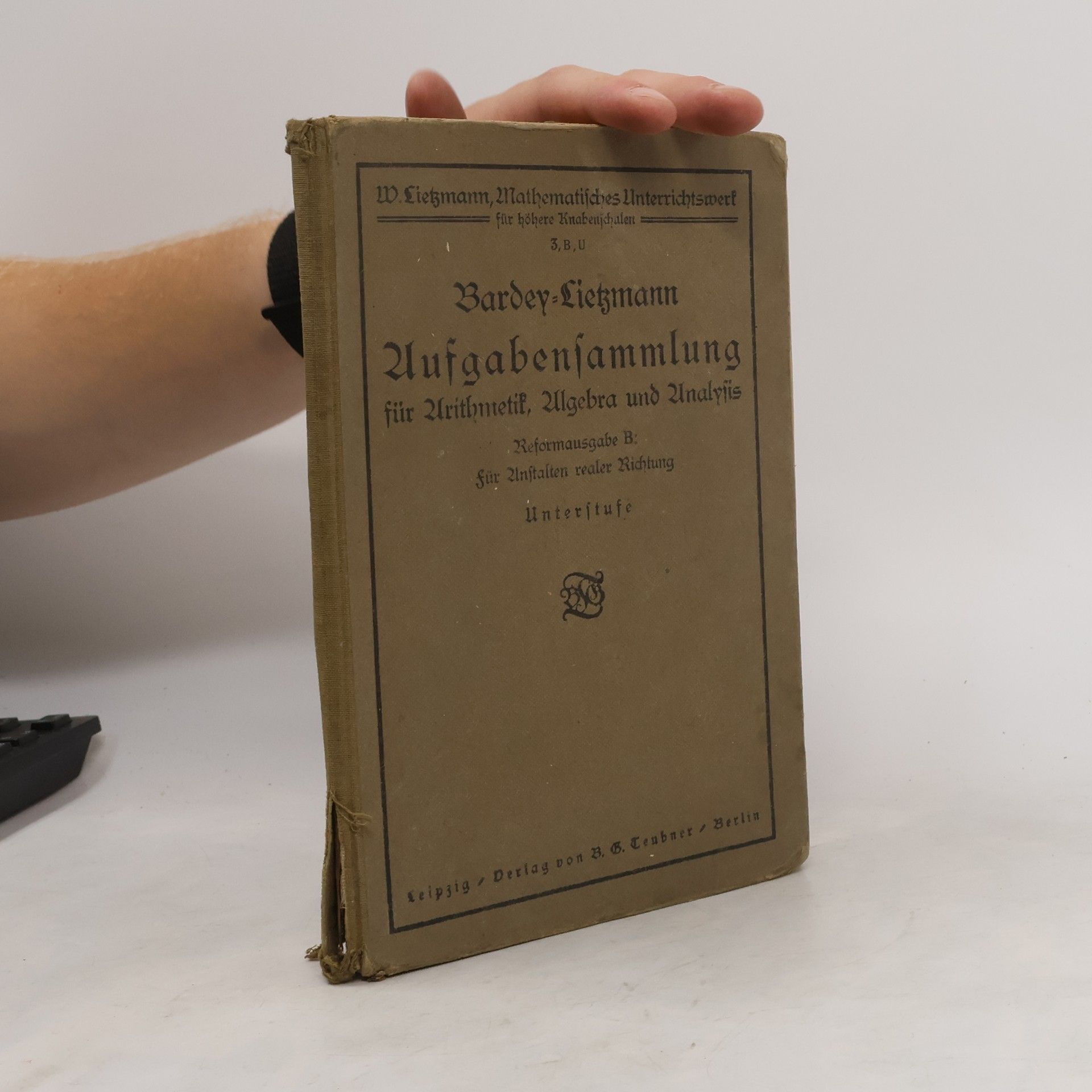 E. Bardeys Aufgabensammlung