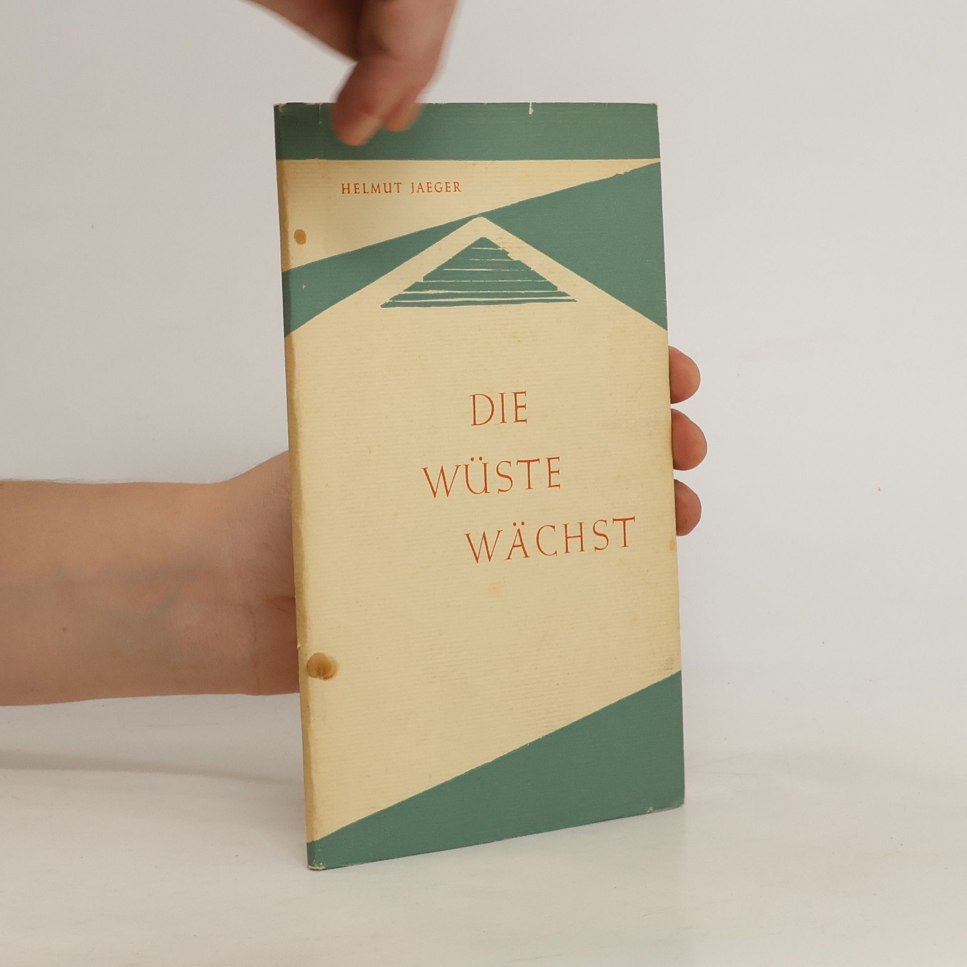 Helmut Jäger Die Wüste wächst