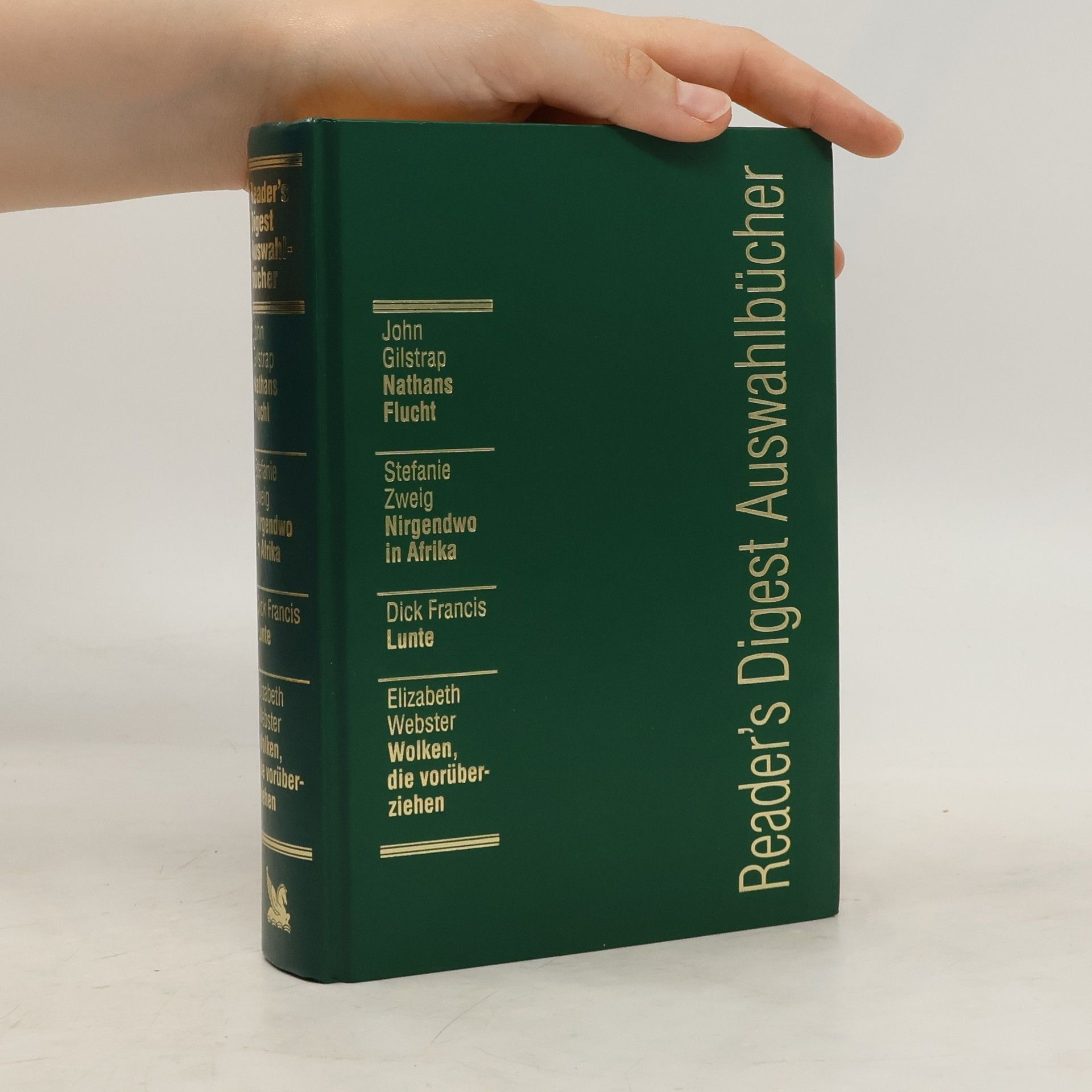 Autorenkollektiv Reader's Digest Auswahlbücher. Nathans Flucht, Nigendwo in Afrika, Lunte, Wolken, die vorüberziehen