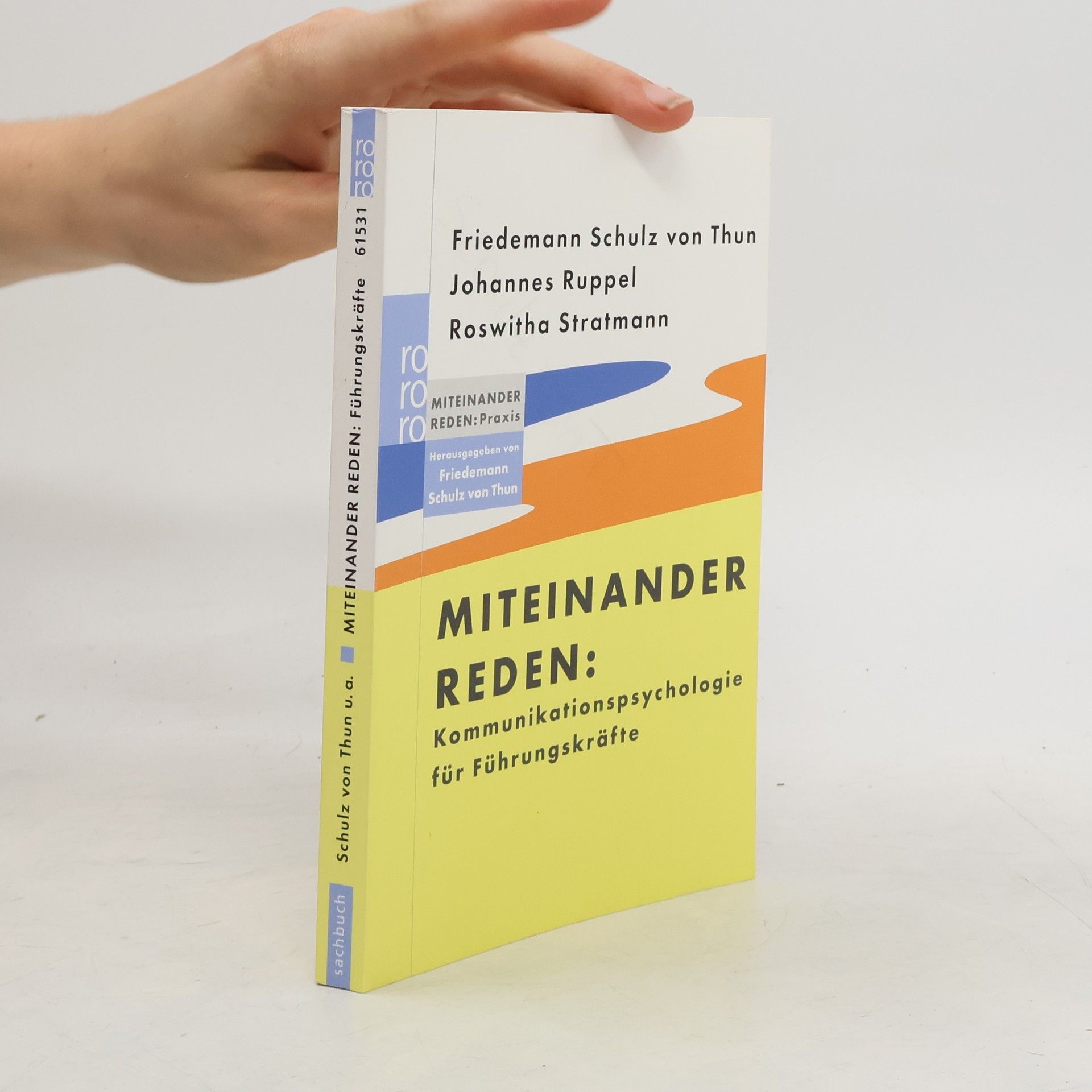 Friedemann Schulz von Thun Miteinander reden