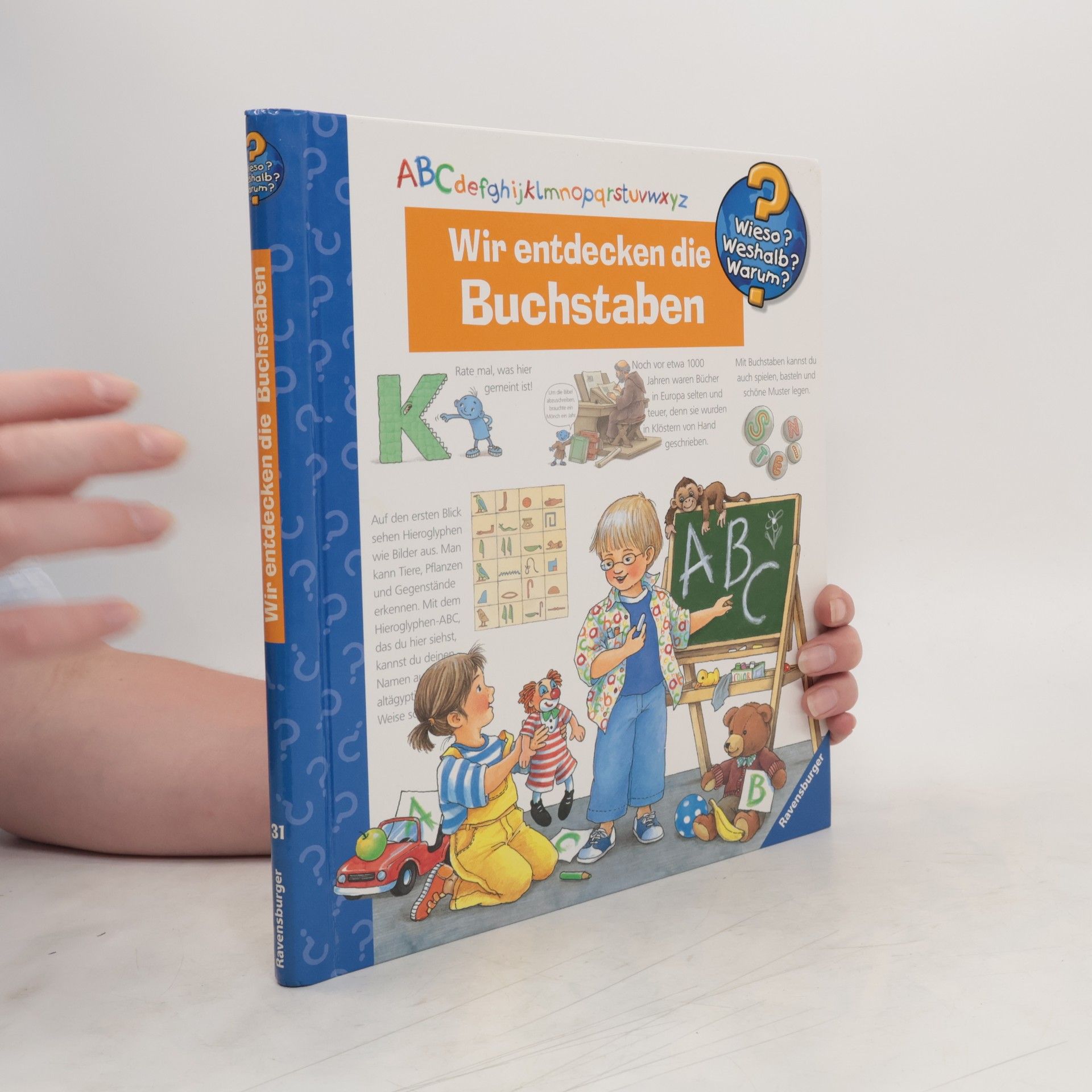 Angela Weinhold Wir entdecken die Buchstaben