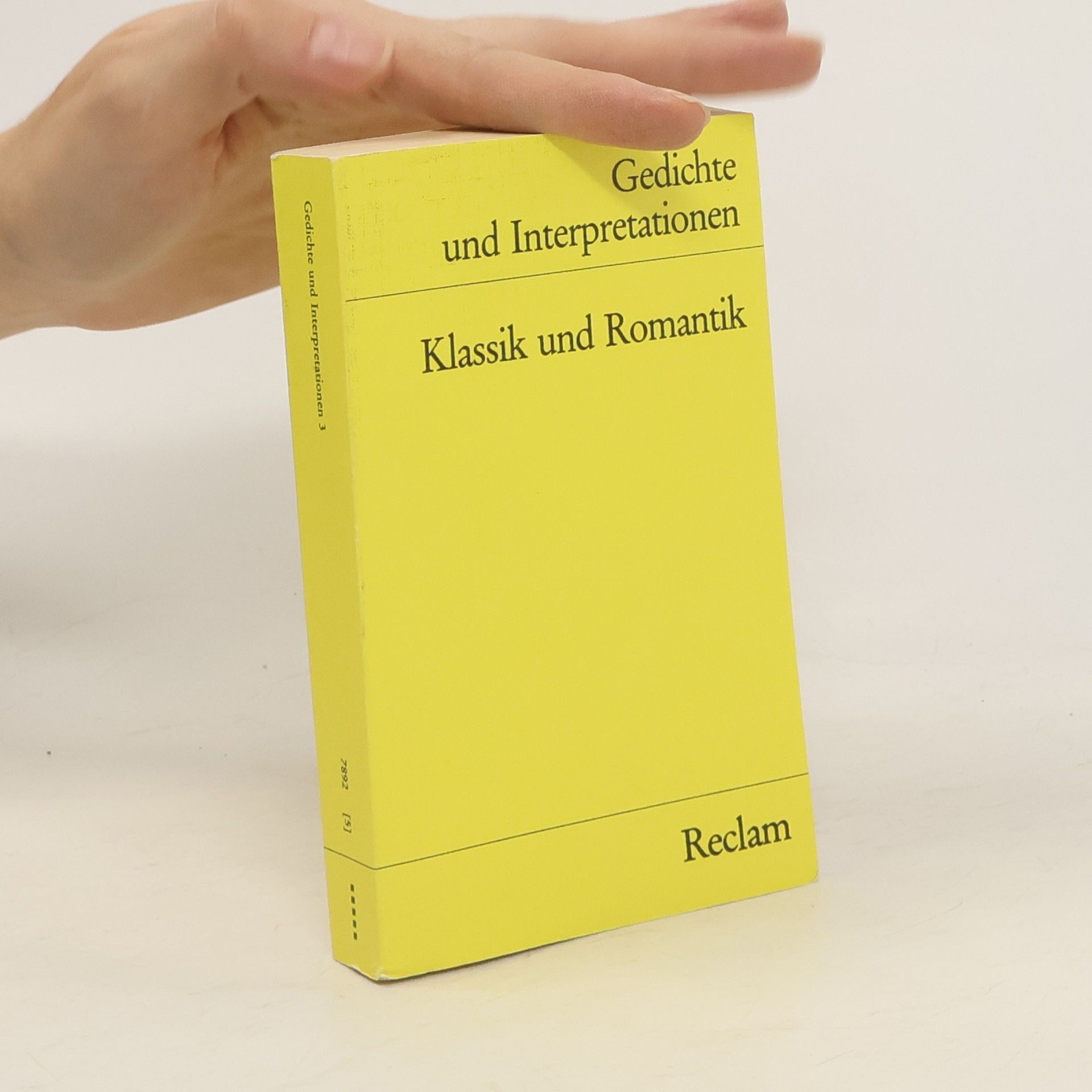 Wulf Segebrecht Gedichte und Interpretationen