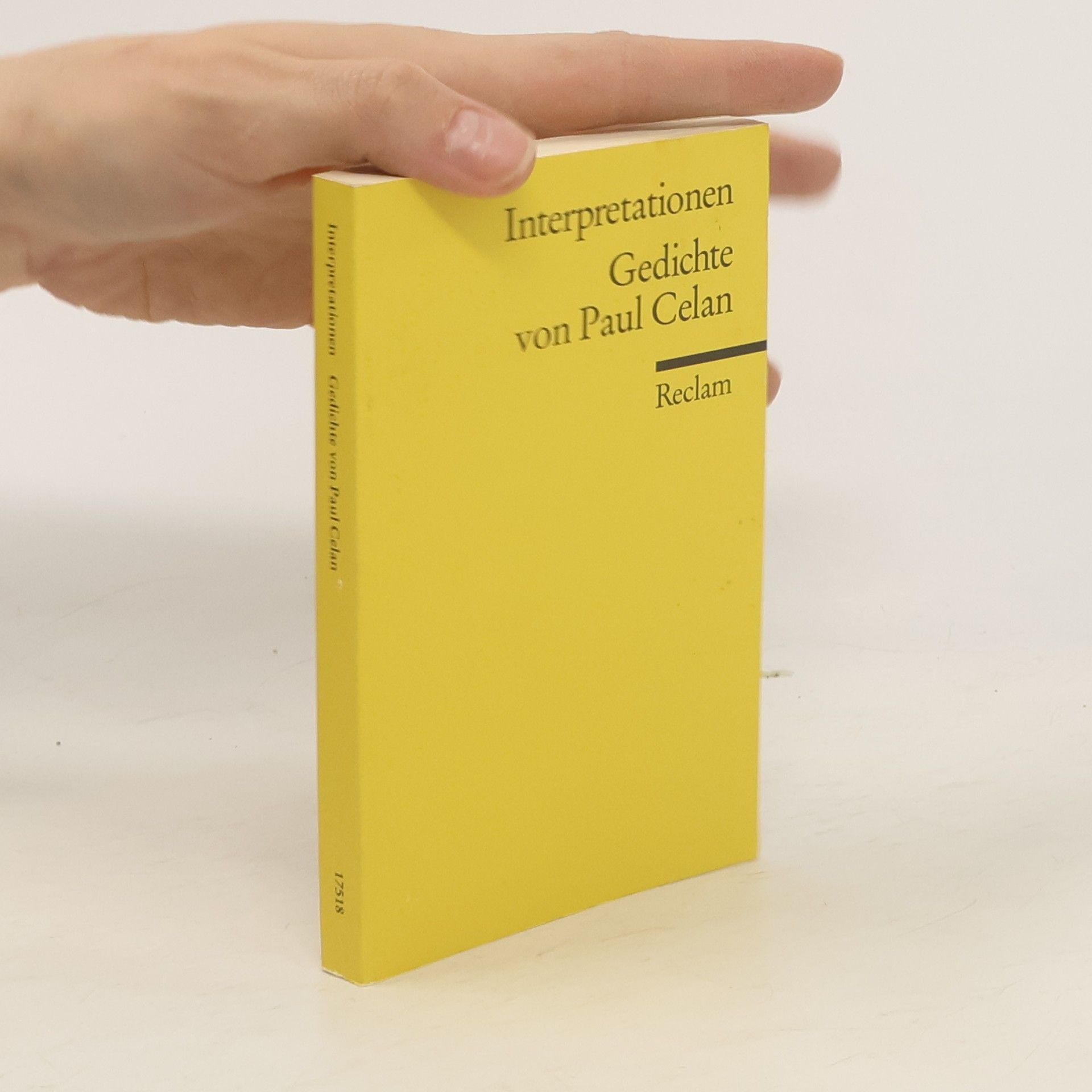 Hans Michael Speier Gedichte von Paul Celan
