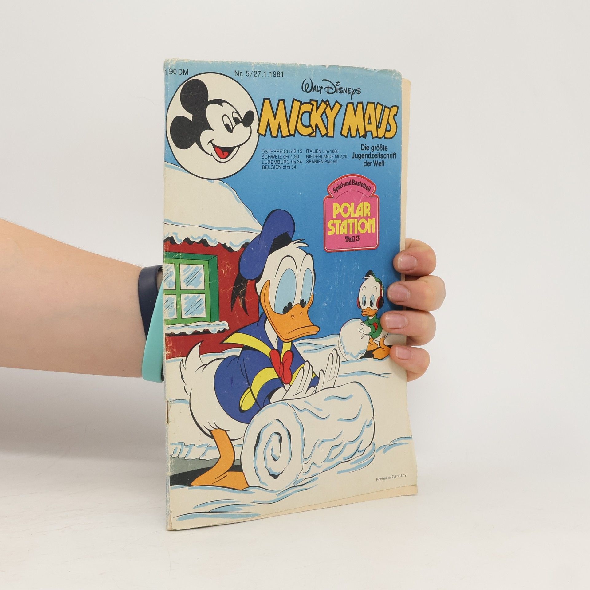 Walt Disney Micky Mouse 5/1981