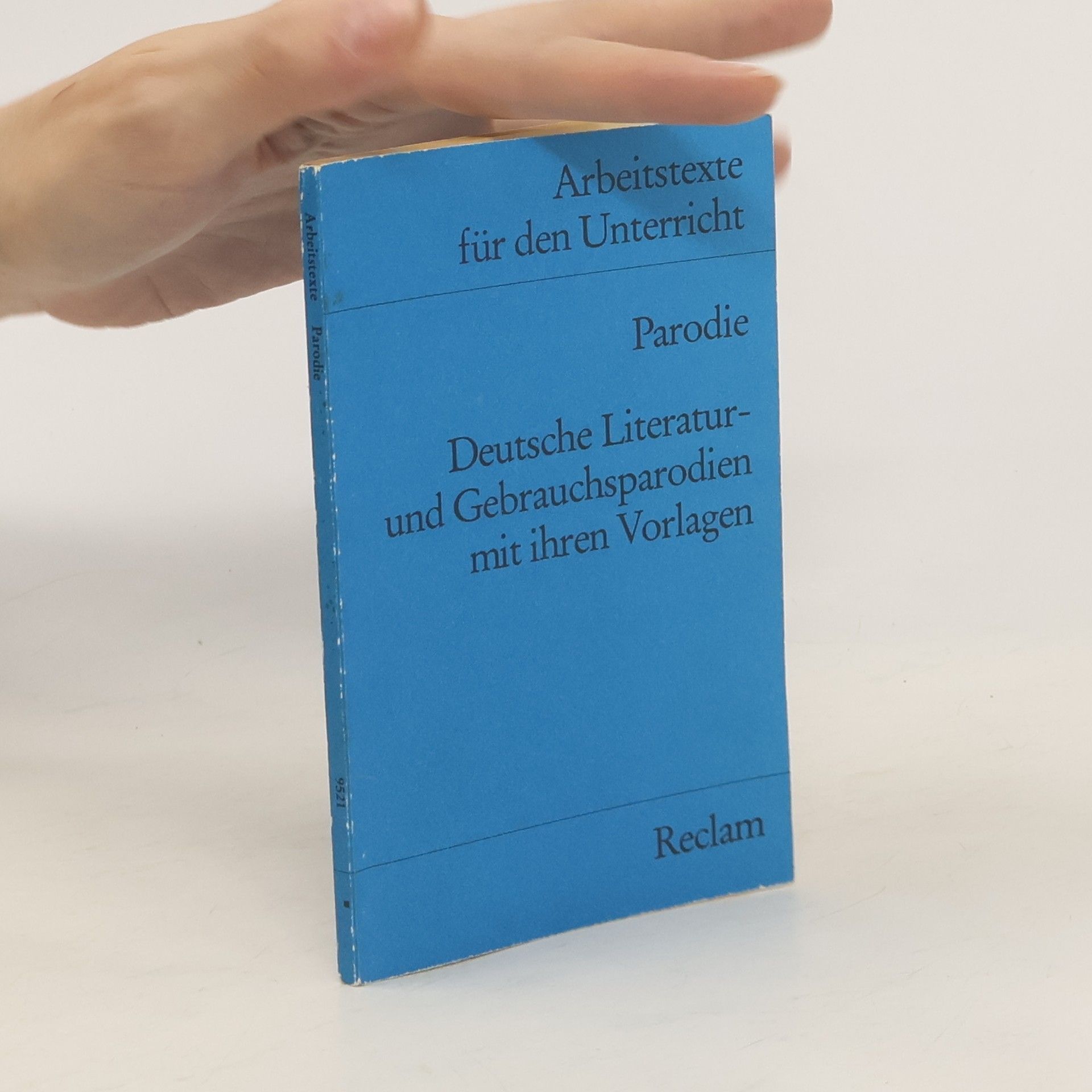 Collectif d'auteurs Parodie : deutsche Literatur- und Gebrauchsparodien mit ihren Vorlagen