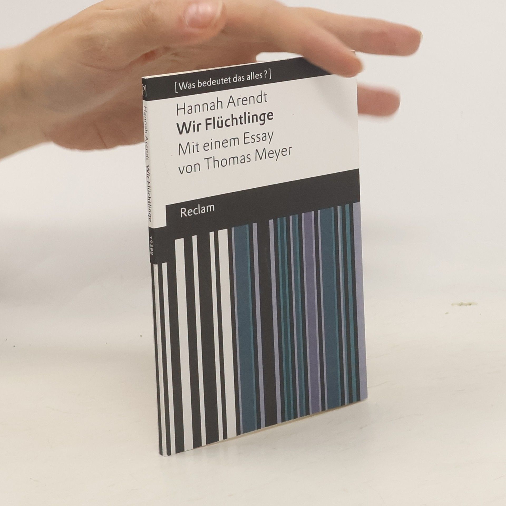 Hannah Arendt Wir Flüchtlinge