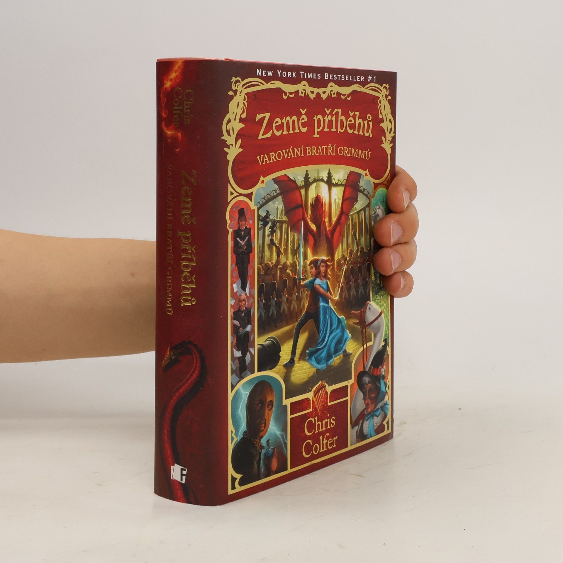 Chris Colfer Země příběhů. Varování bratří Grimmů