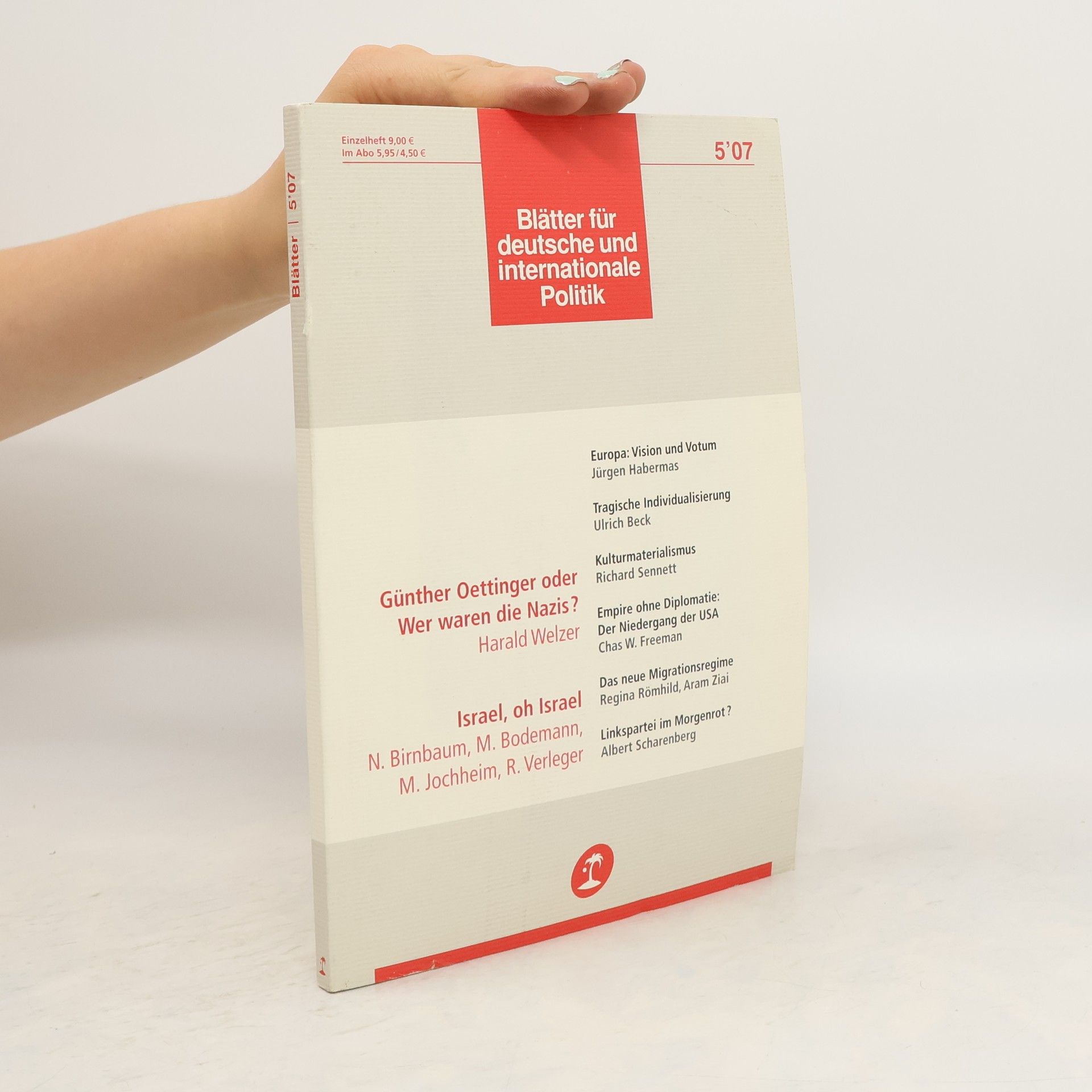 Collectif d'auteurs Blätter für deutsche und internationale Politik 5´07