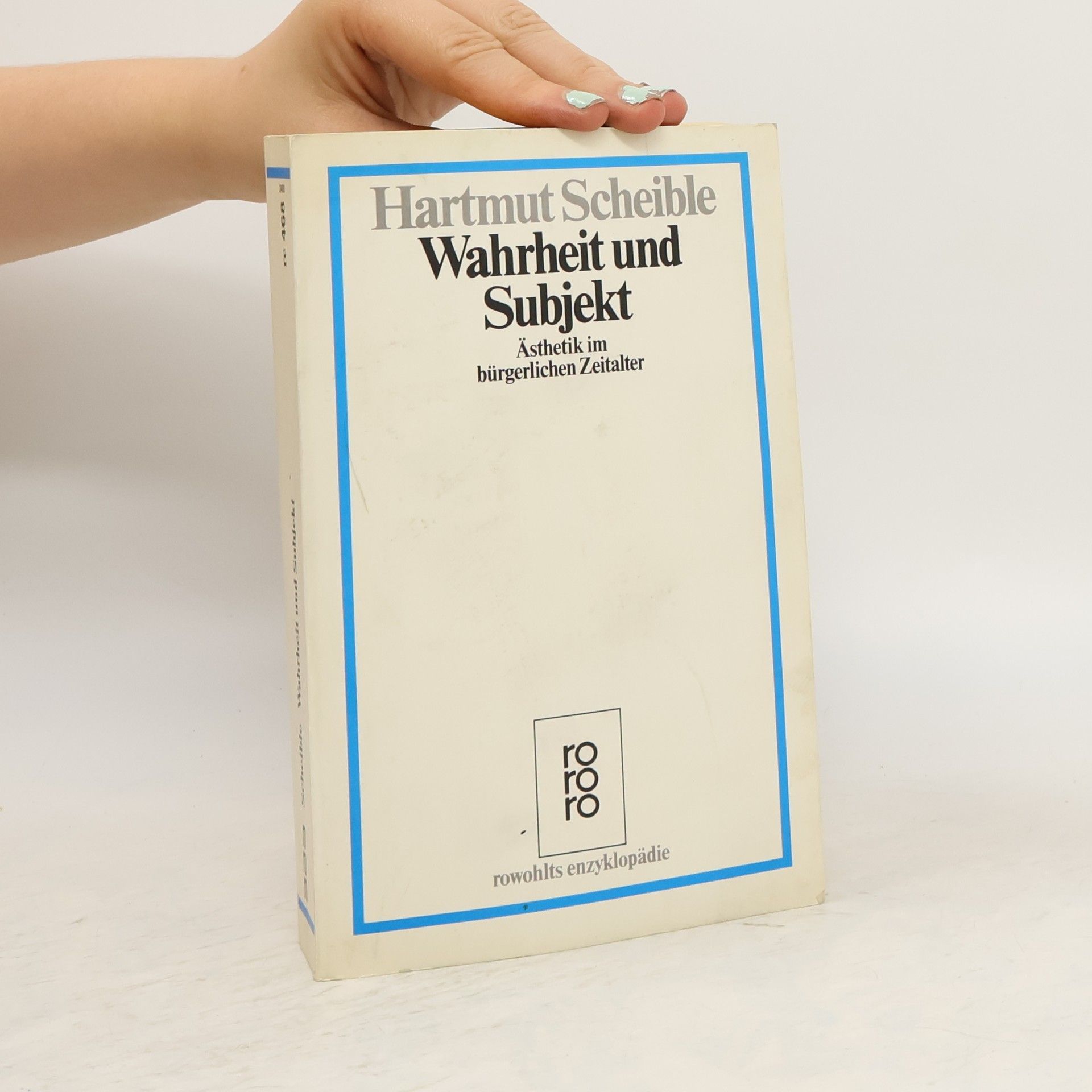 Hartmut Scheible Wahrheit und Subjekt