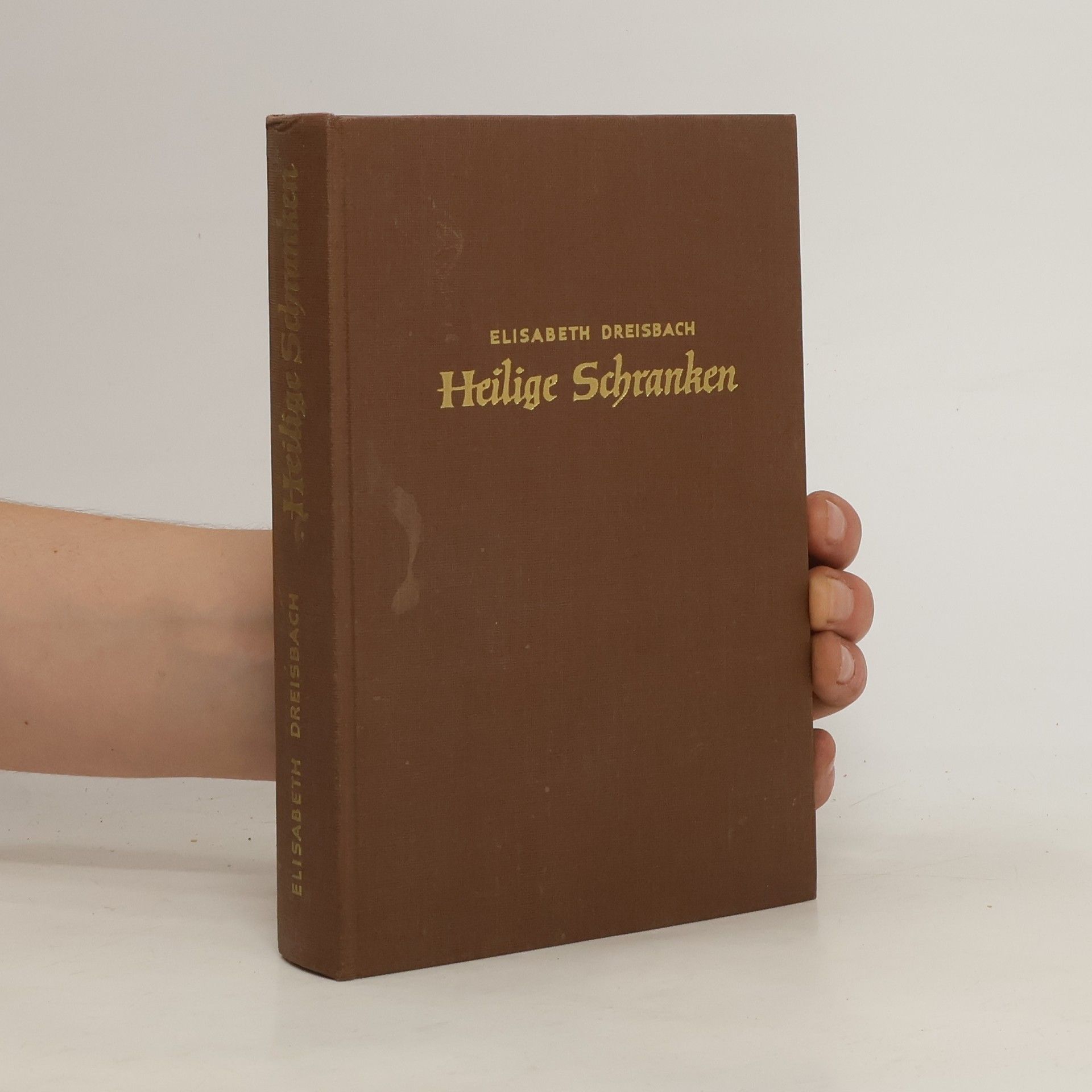 Elisabeth Dreisbach Heilige Schranken