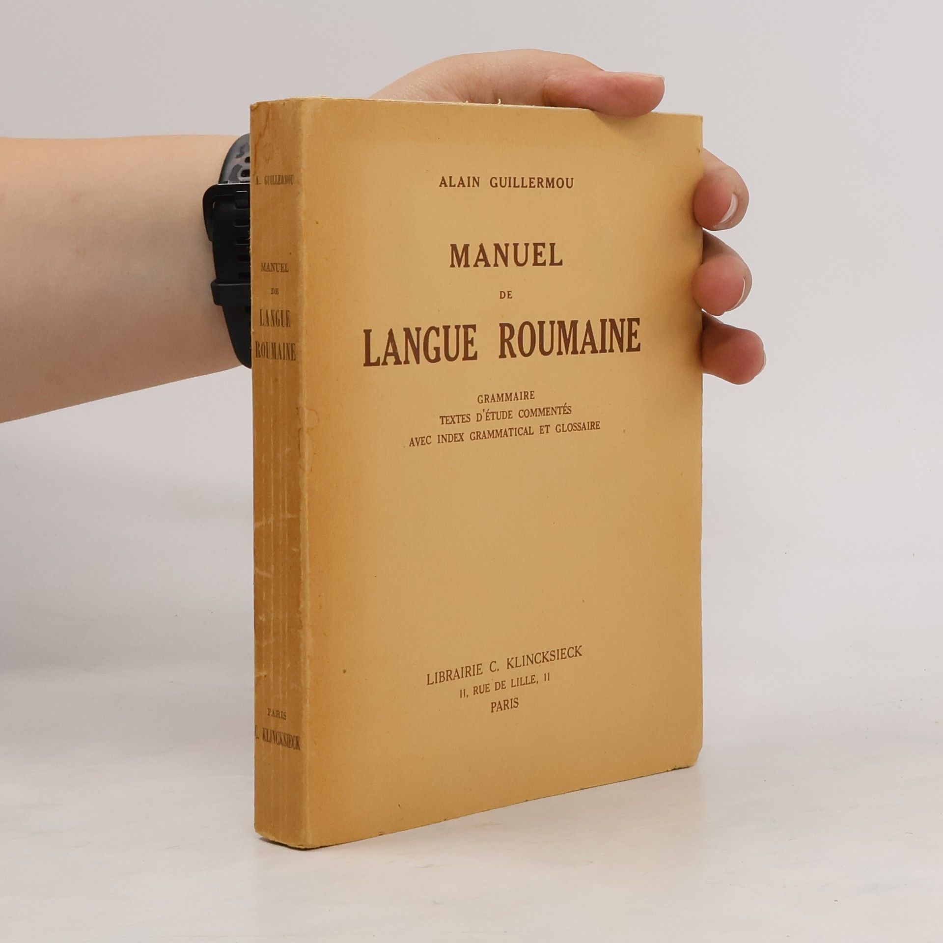 Alain Guillermou Manuel de langue roumaine