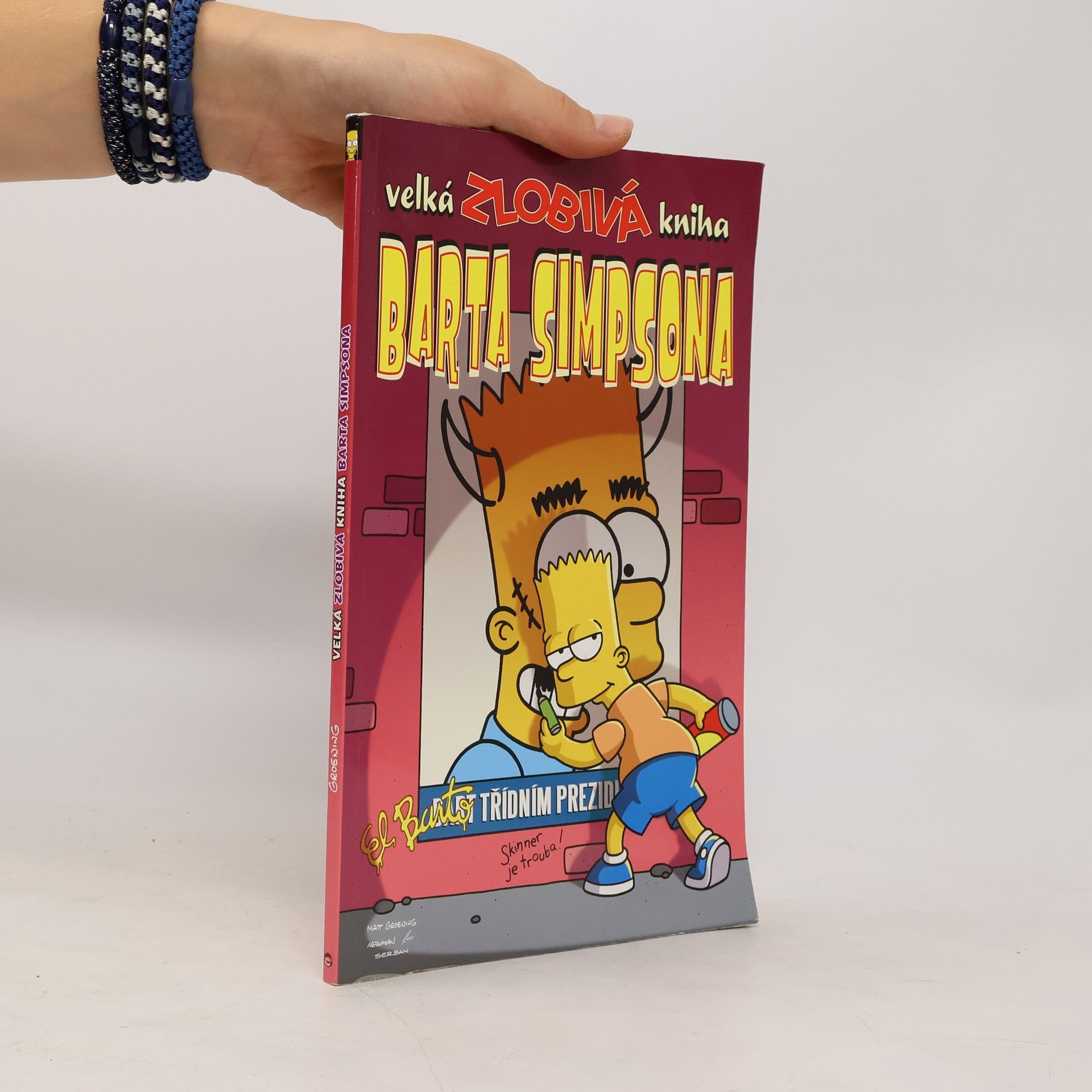 Matt Groening Velká zlobivá kniha Barta Simpsona
