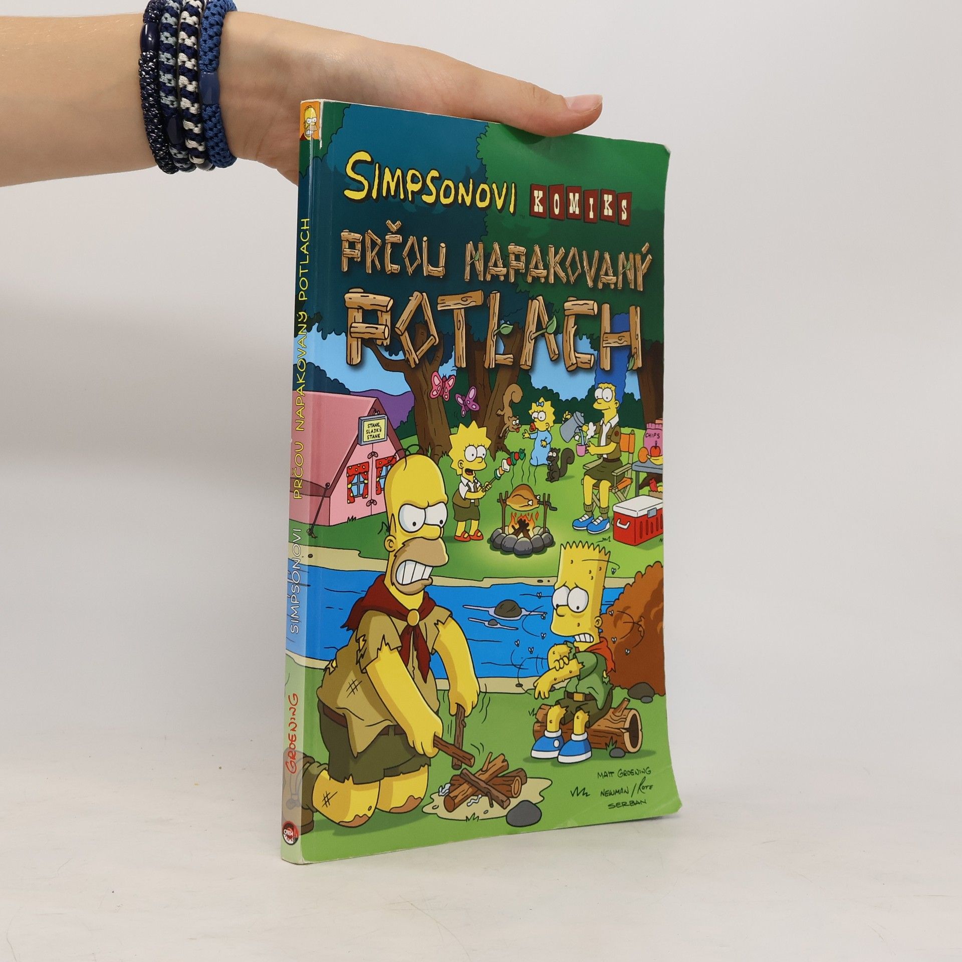 Matt Groening Simpsonovi: Prčou napakovaný potlach
